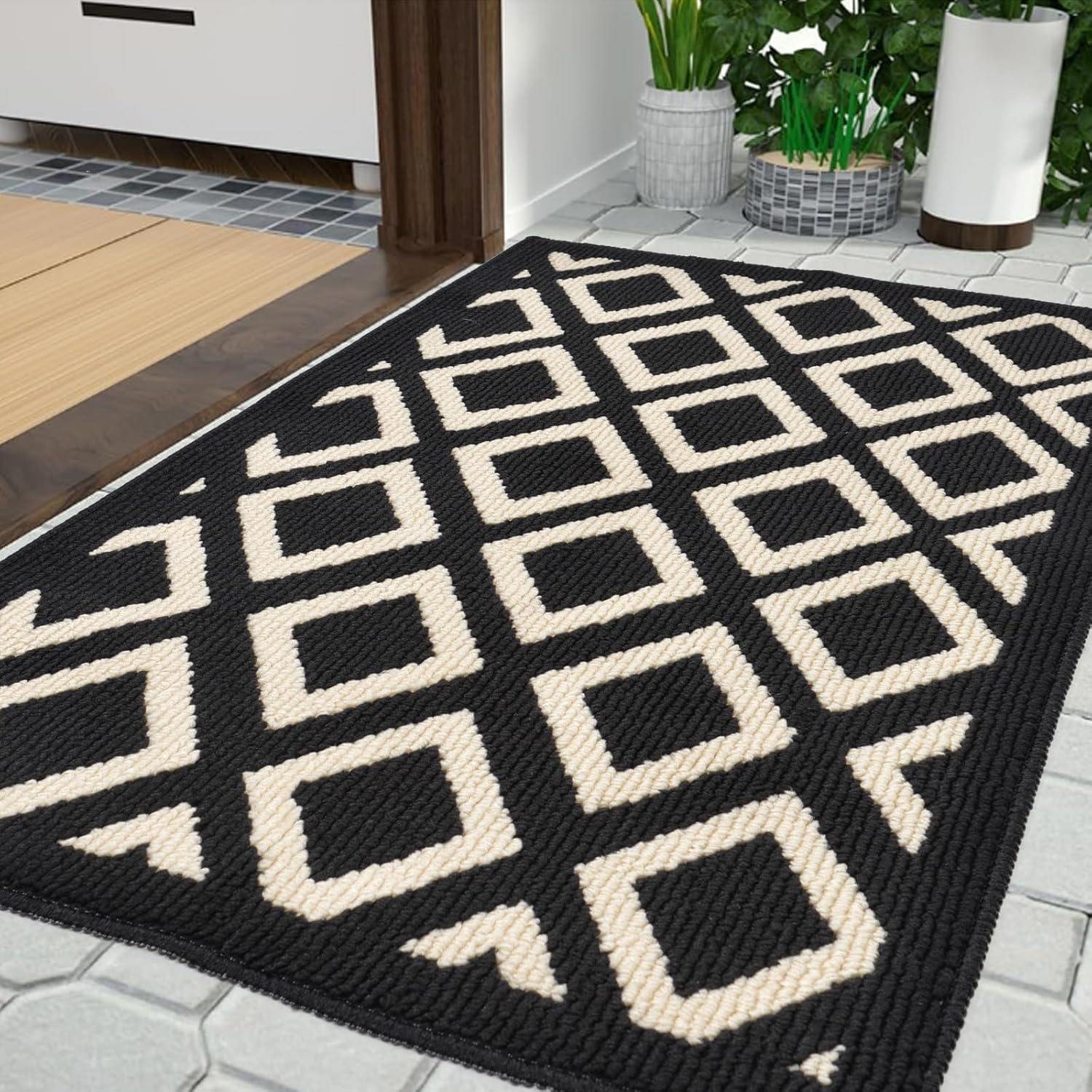 OTraki Outdoor&Indoor Door Mat 60 x 90 cm, DoorMat Outside/Inside
