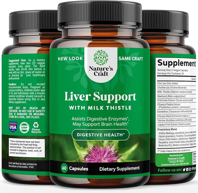 milk thistle turmeric and dandelion