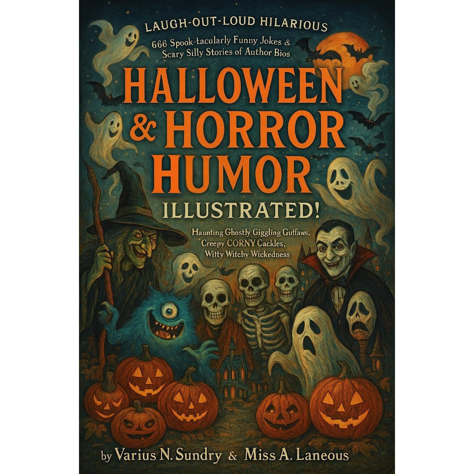Laugh-Out-Loud Hilarious Halloween & Horror Humor-666 Spook-tacularly Funny Jokes & Scary Silly Stories of Author Bios