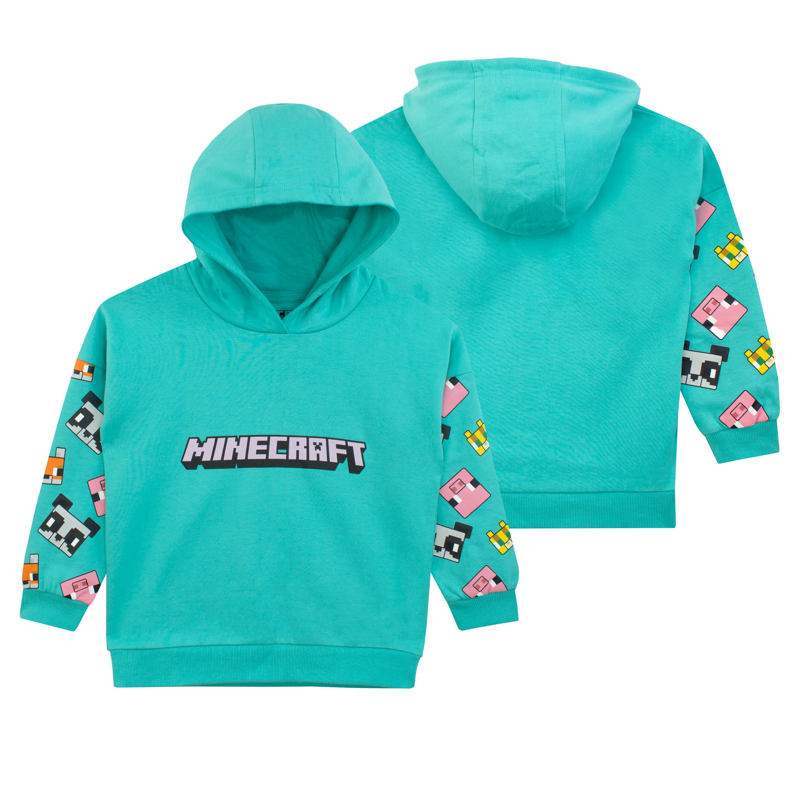 Minecraft Sudadera niñas | Sudadera para Chicas Gamers | Sudaderas para niñas Amantes de los Videojuegos | Edades de 5 a 13 Años