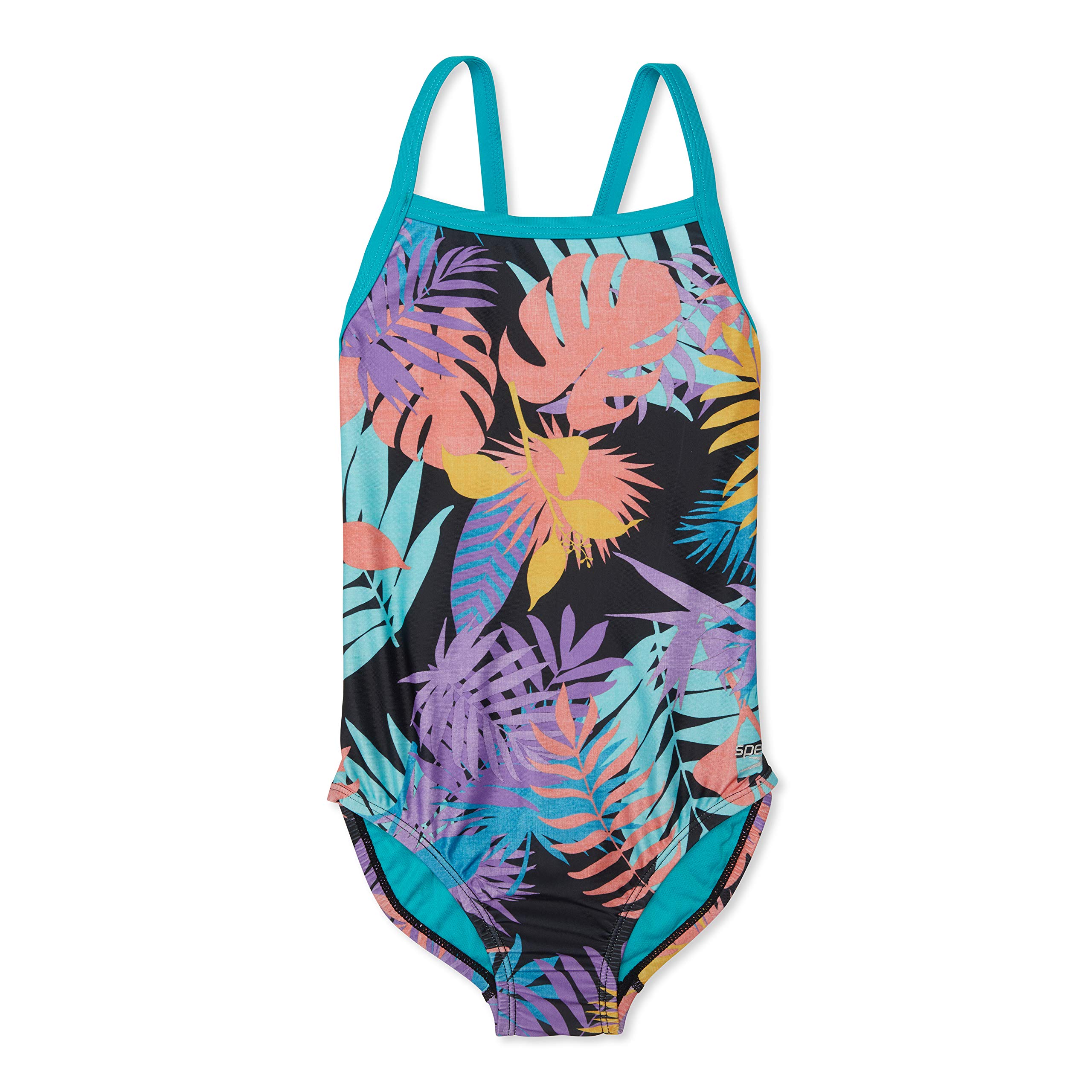 Speedo Girl's Swimsuit One Piece Thin Straps