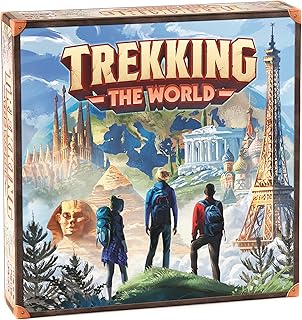 Sponsored Ad - Trekking The World: The World Travel Family Board Game - A Journey to Earth's Most Iconic Destinations