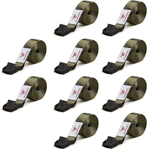 Correa de cámara de rastro de 1 pulgada x 6.6 pies, correas de cámara de rastro resistentes de 1800 libras, montaje de cámara de juego, cinturones