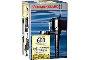 Marineland Maxi-Jet 600: Aquarium Powerhead Performance