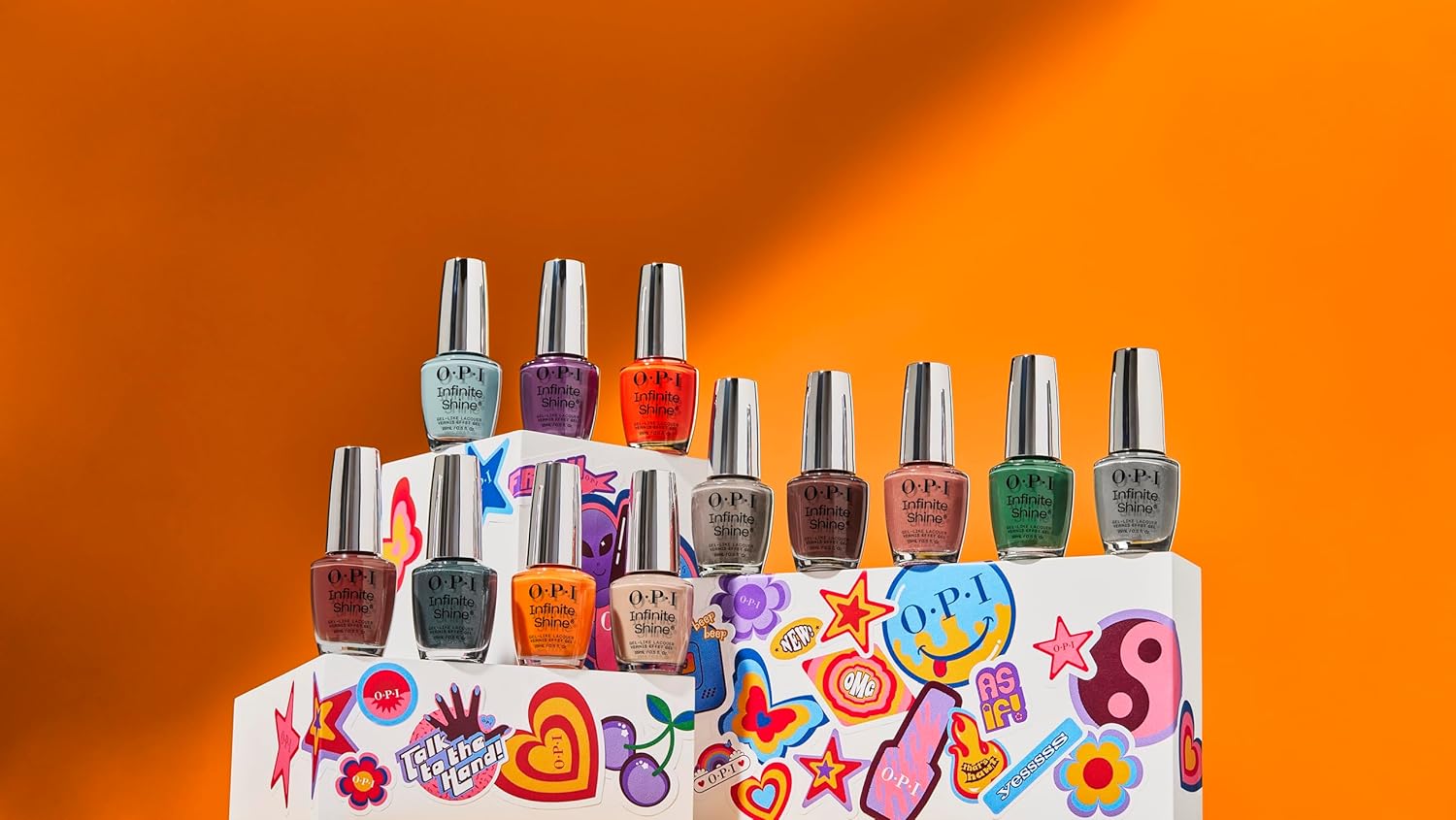 OPI Infinite Shine Nail Polish | Pinks & Purples | Gel-like Wear & Shine | Vegan, Long Lasting, Streak Free - Image 8