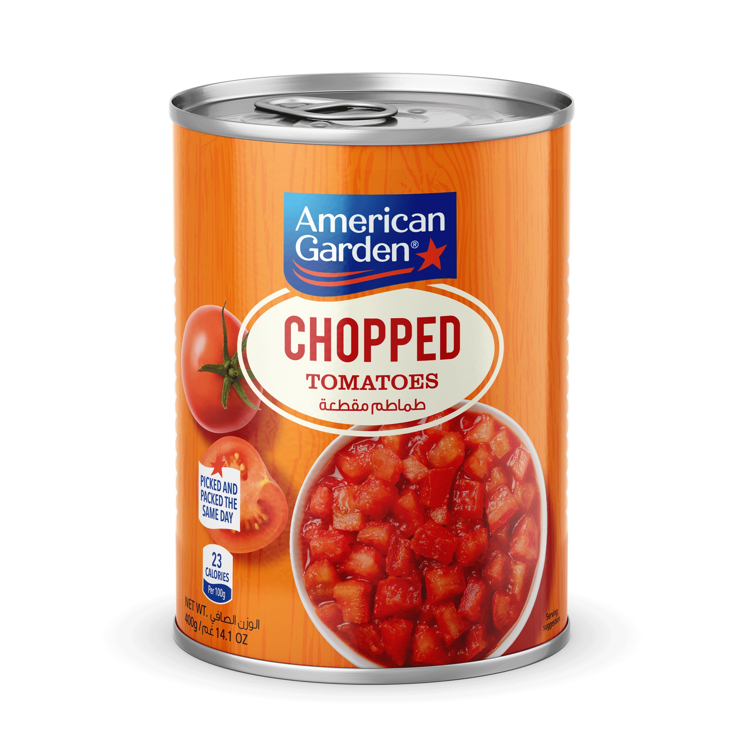 American Garden Diced Tomatoes, Gluten Free, 411g