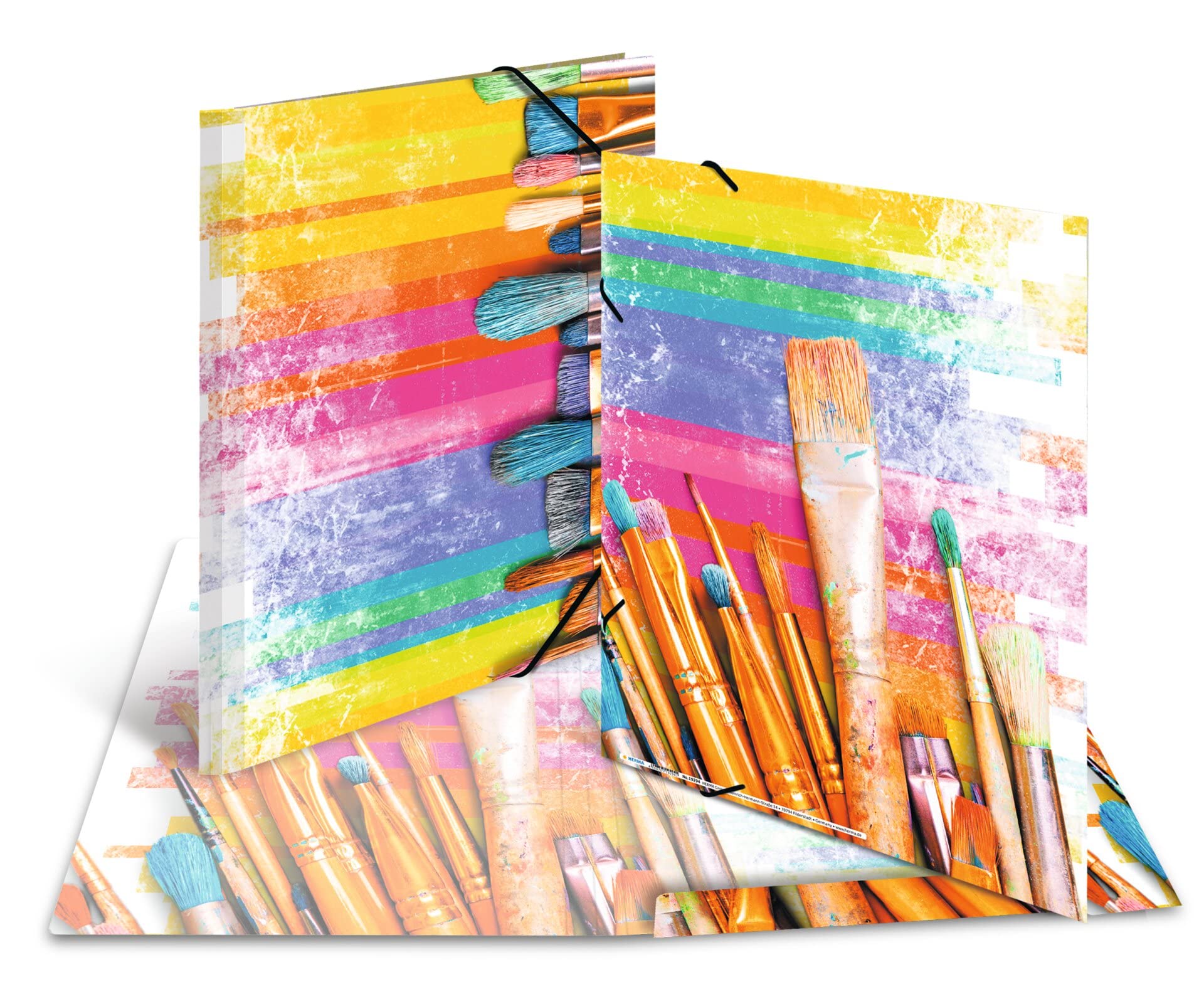 Basics Classeurs A4 à 2 Anneaux Avec Tranche De 25 Mm, Paquet De 10, Couleur Assortie