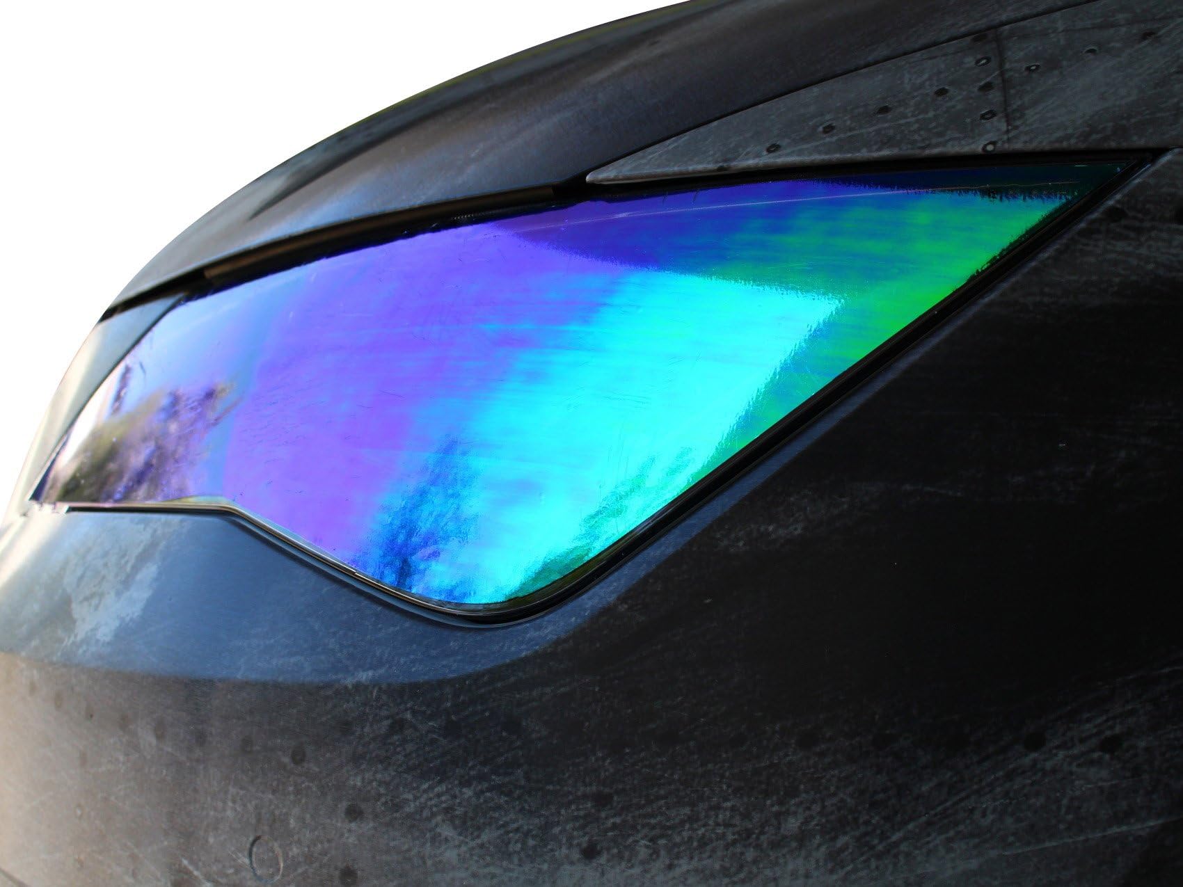 RLS, headlight chameleon foil (30 cm x 100 cm) by Finest-Folia tinting, tint for tail-lights, fog lights