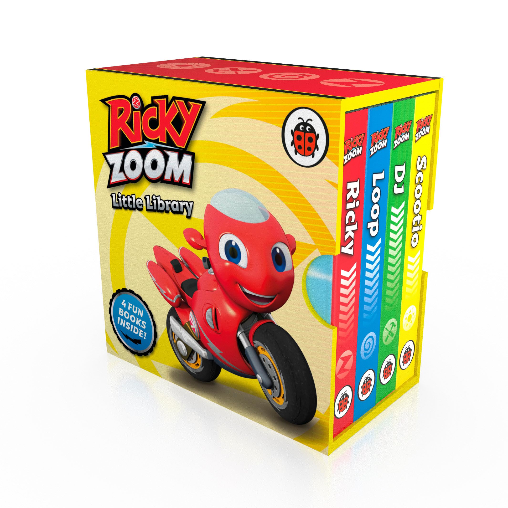 Ricky Zoom Little Library Board book – 4 February 2021
