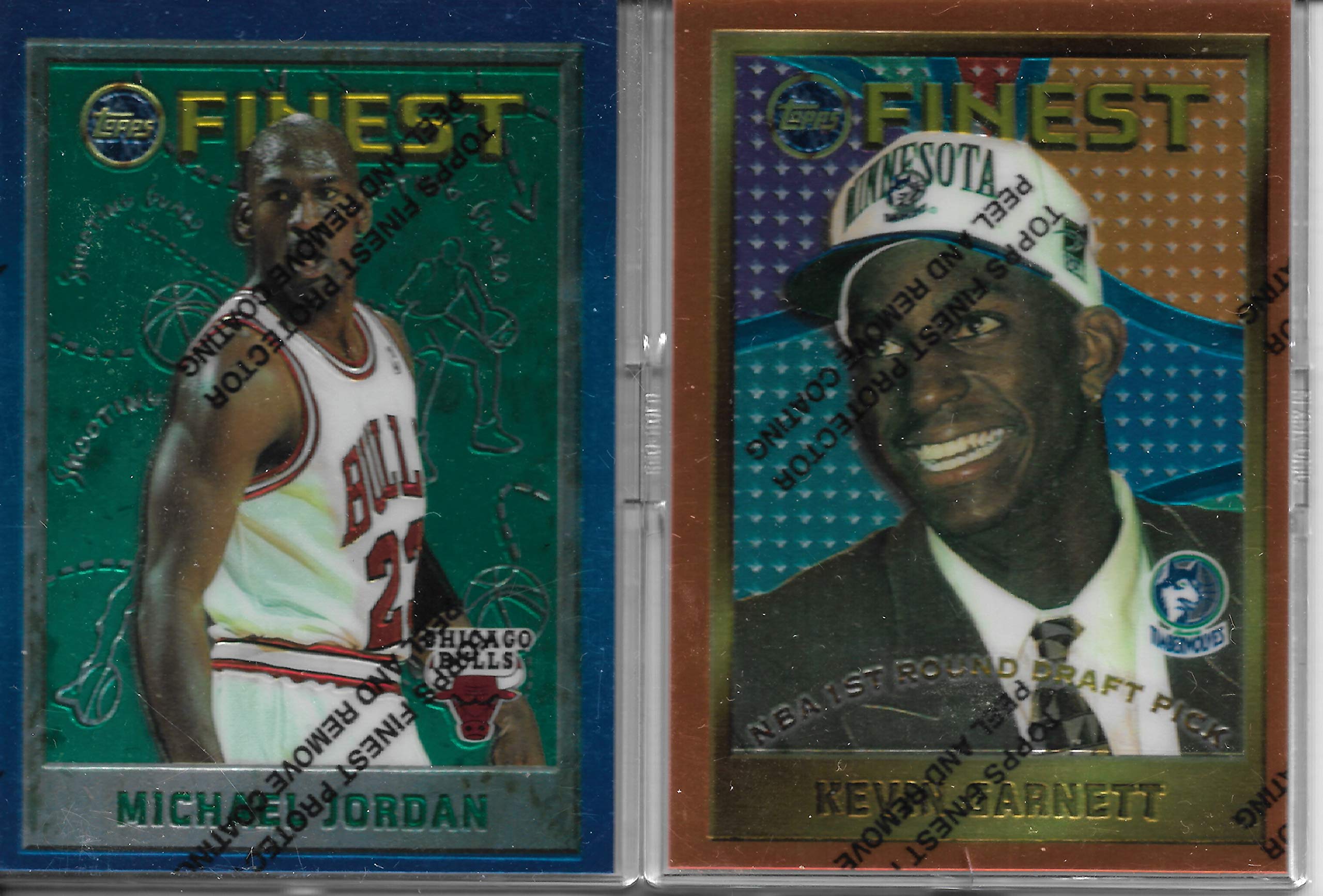 Amazon.com: 1995-96 Finest Basketball Card Set 1-252 Michael