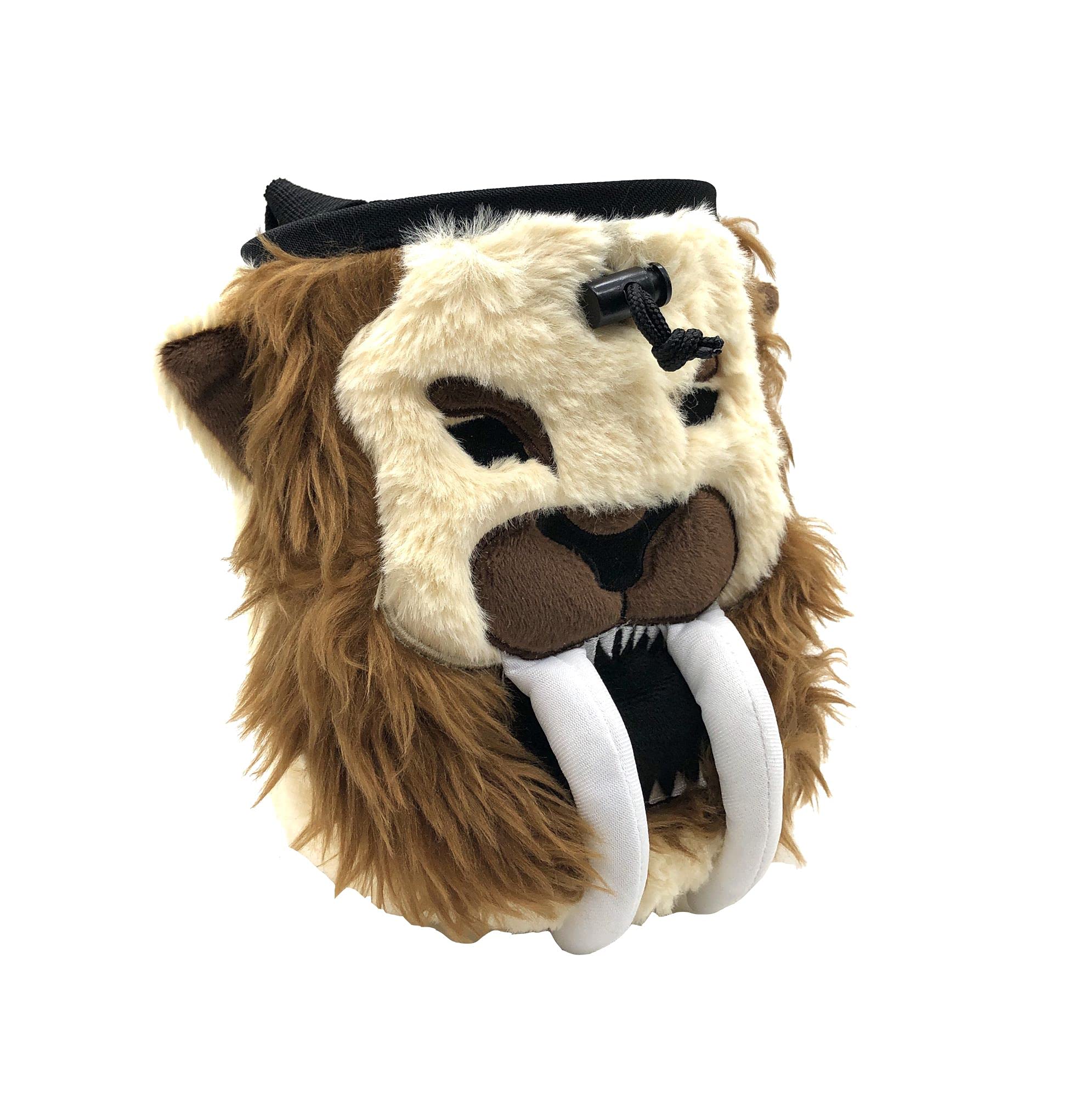 YY Vertical - Sabre Tooth Tiger Chalk Bag for Climbing, Brown