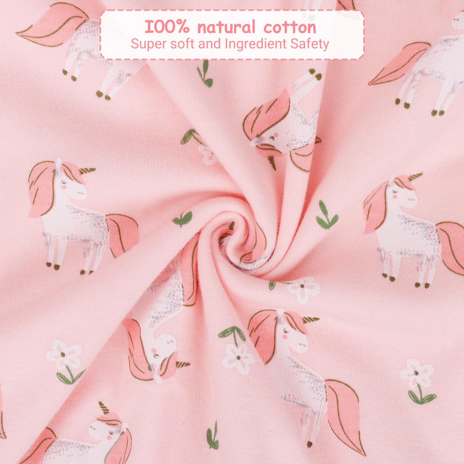 WYTbaby Baby Sleeping Bag With Legs 1.0 Tog, 100% Cotton Sleeveless Baby Sleep Sack Toddler Wearable Blanket For Boys And Girls, 80cm/2-3 Years - Image 3