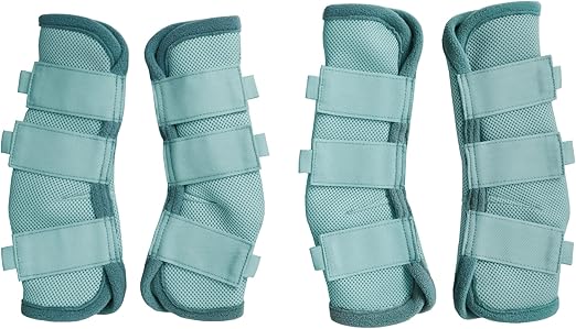 Horse Fly Boots - Perfect for Equine Leg Wraps and Maximum Horse Fly Protection - Set of 4