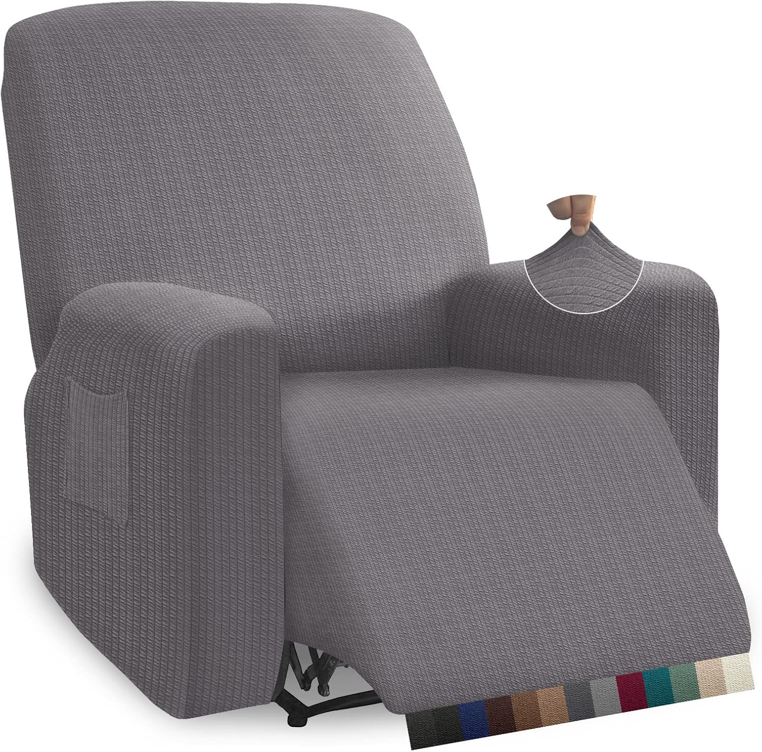 Granbest High Stretch Recliner Chair Cover Thick Recliner