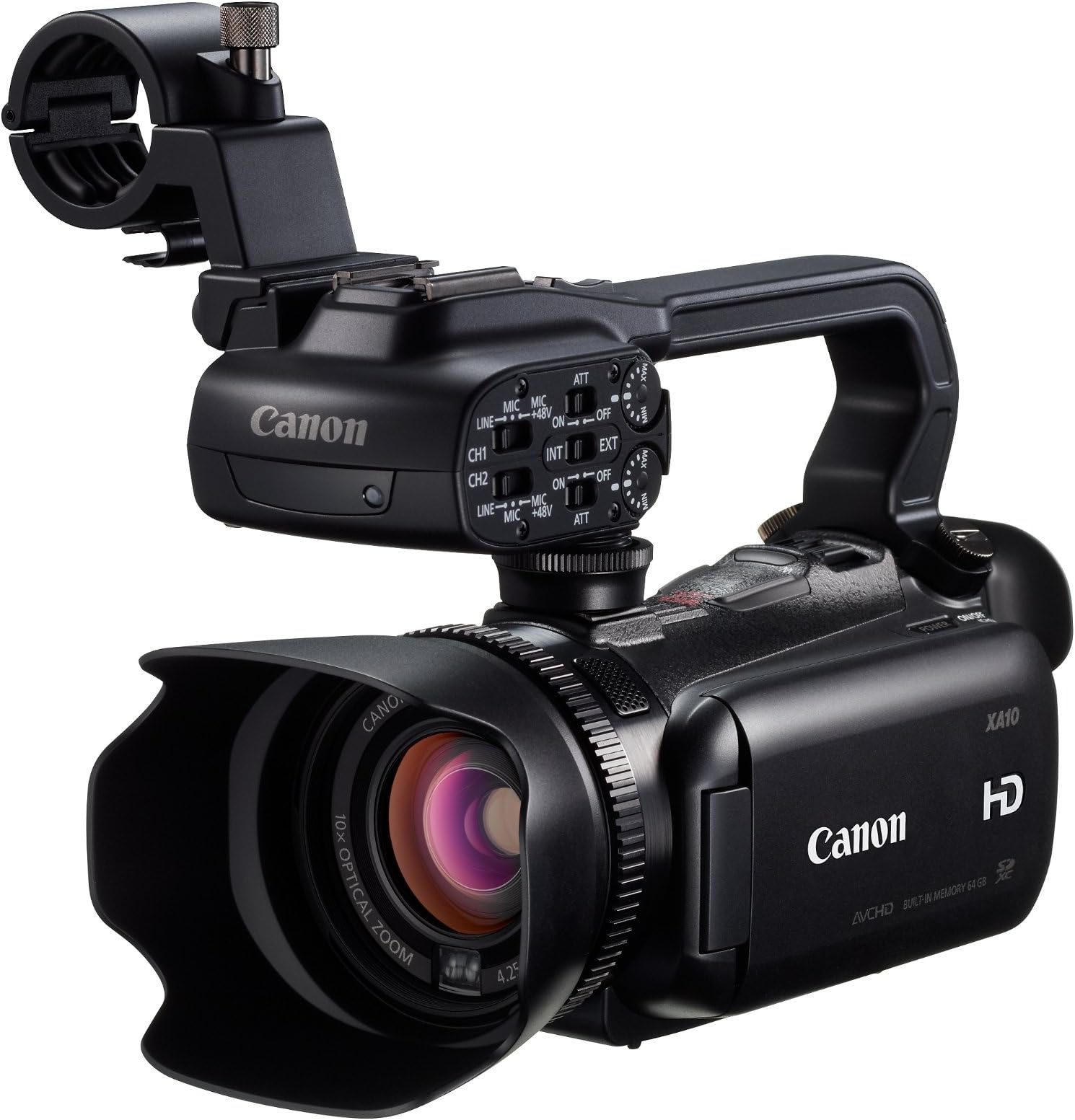 Canon XF100 Professional Camcorder with 10x HD Video Lens