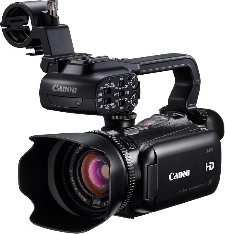 Canon XA10 Professional Camcorder with 64GB
