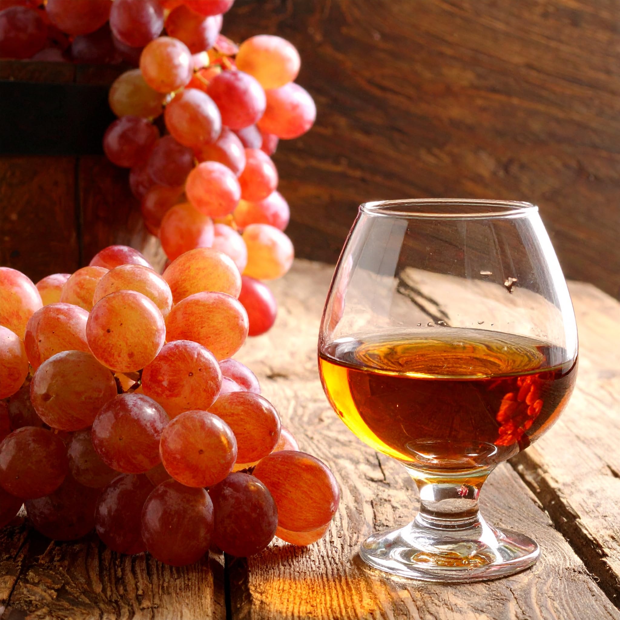 Glasmark KROSNO, Zestaw 6szt. Kieliszków do Koniaku, Brandy, Bourbon, Snifter, 350ml, Wysoki Połysk, Idealne do Domu, Restauracji i Na Przyjęcia
