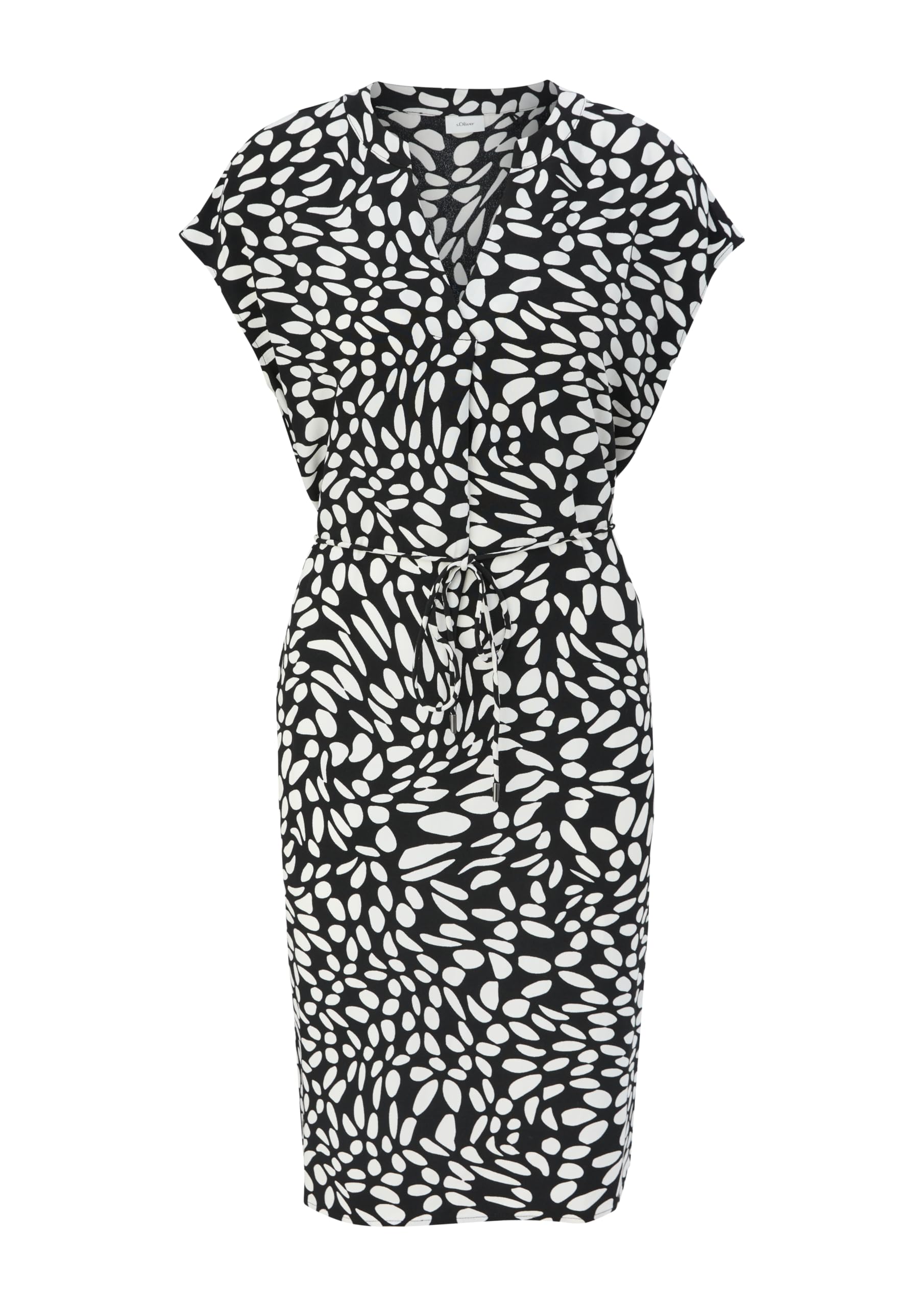 s.Oliver BLACK LABEL Women's Dress, Black 99a0, 6