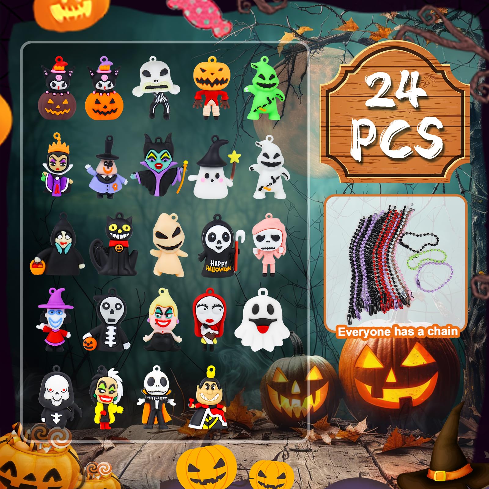 Amazon.com: Halloween Advent Calendar 2025 for Kids, 24 Days