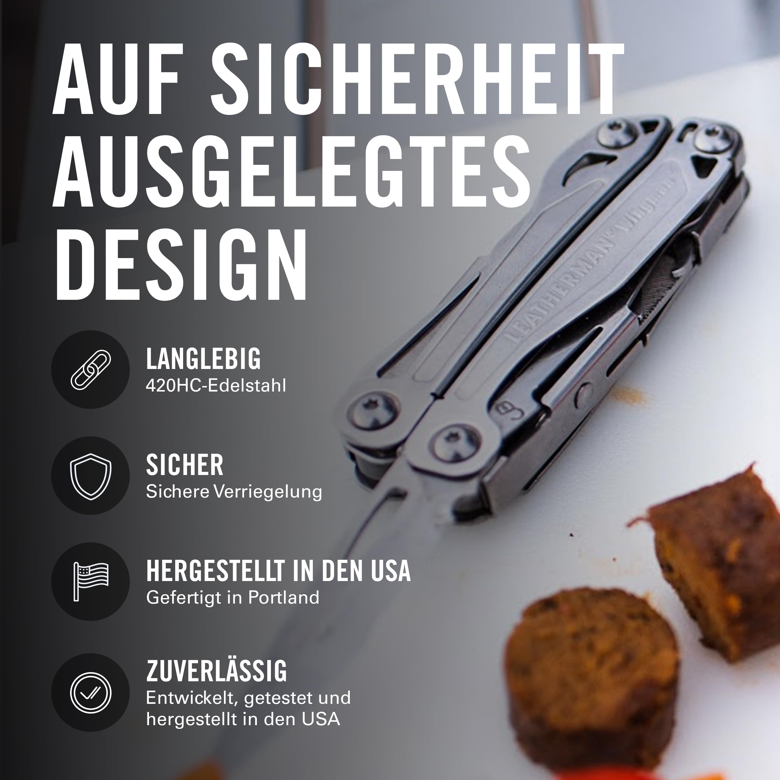 Leatherman Wingman Multi-Tool - 14 Werkzeuge für alle Lebenslagen - Edelstahl
