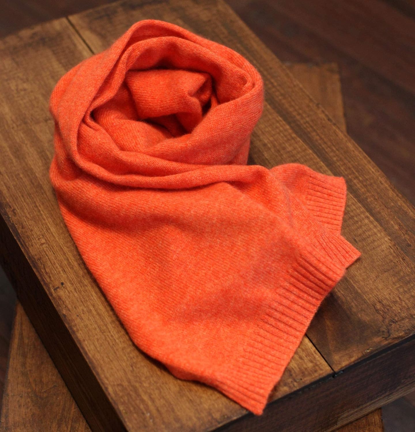 100% Cashmere Beanie Hat, Scarf and Touchscreen Gloves Set Unisex