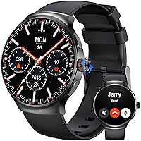 OUKITEL Orologio Intelligente Uomo con GPS e Bussola, 1,43" AMOLED Smartwatch Uomo