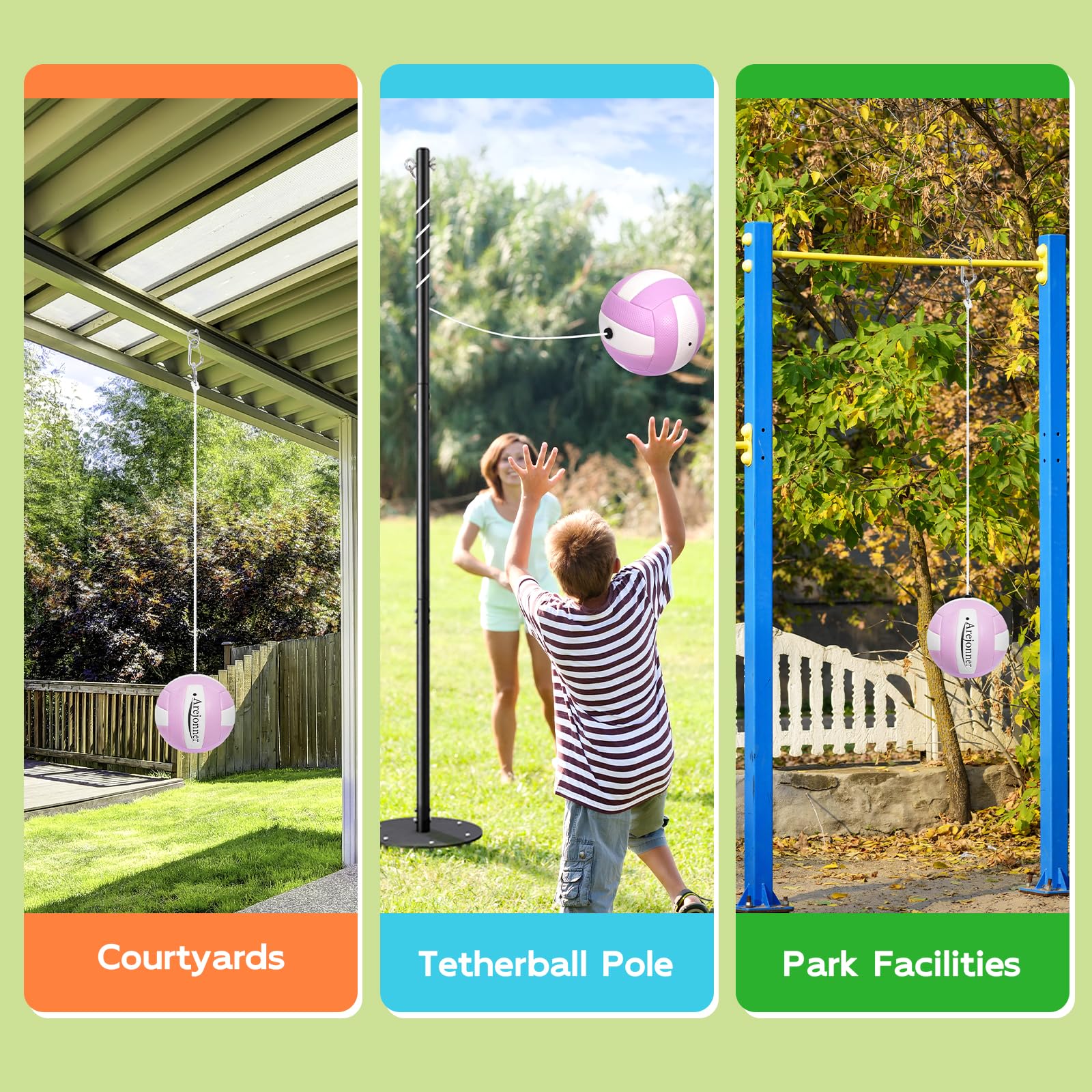 Tetherball, 2 Stück