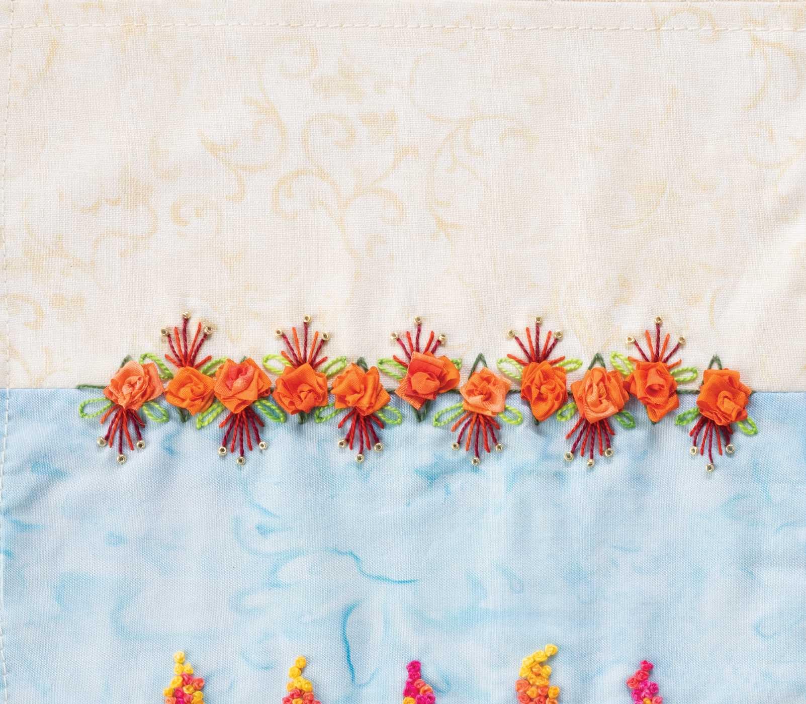 More Stunning Stitches for Crazy Quilts: 350 Embroidered Seam Designs; 33 Shape Template Designs for Perfect Placement