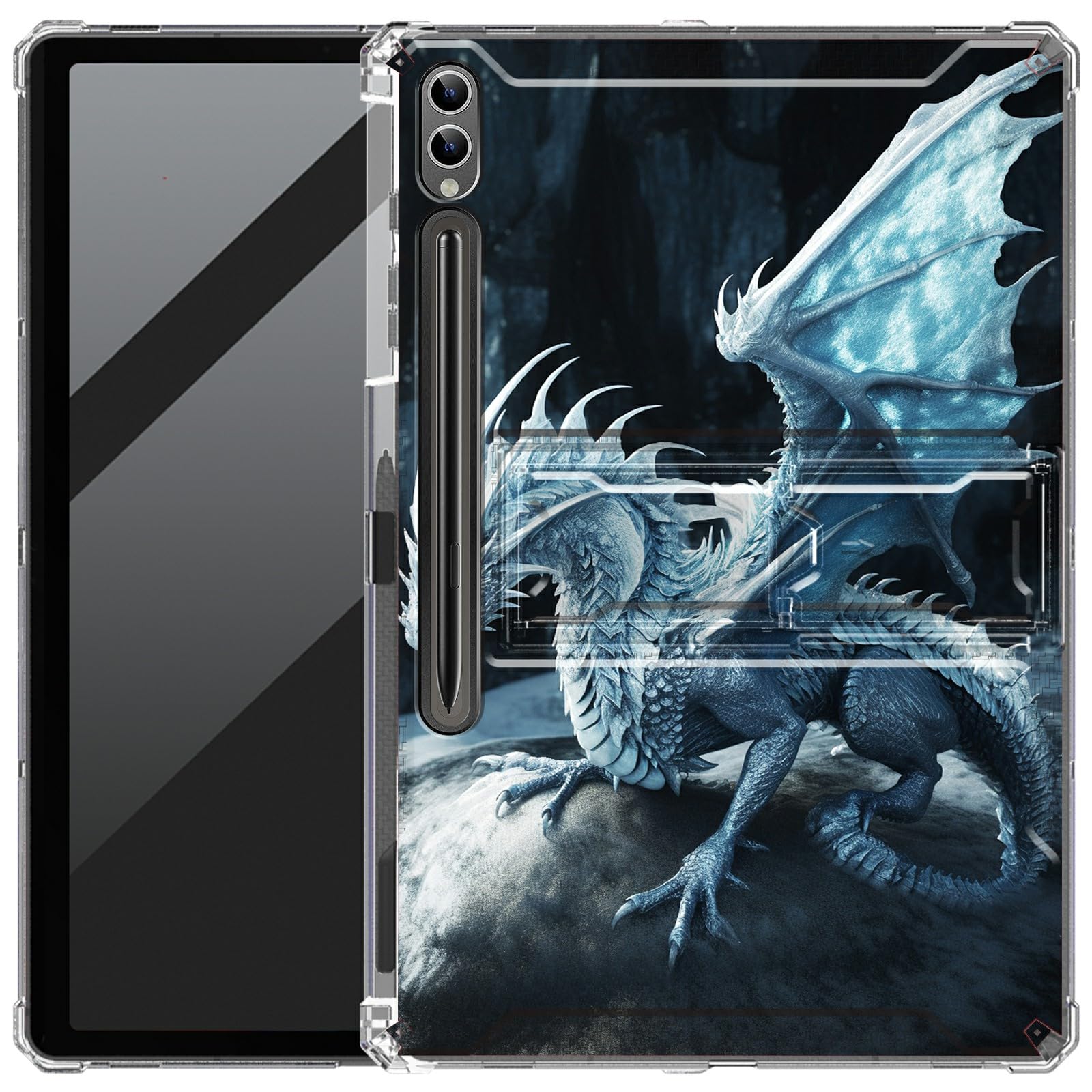 Amazon.com: DIGTIALL Clear Back Case for Samsung Galaxy Tab S9