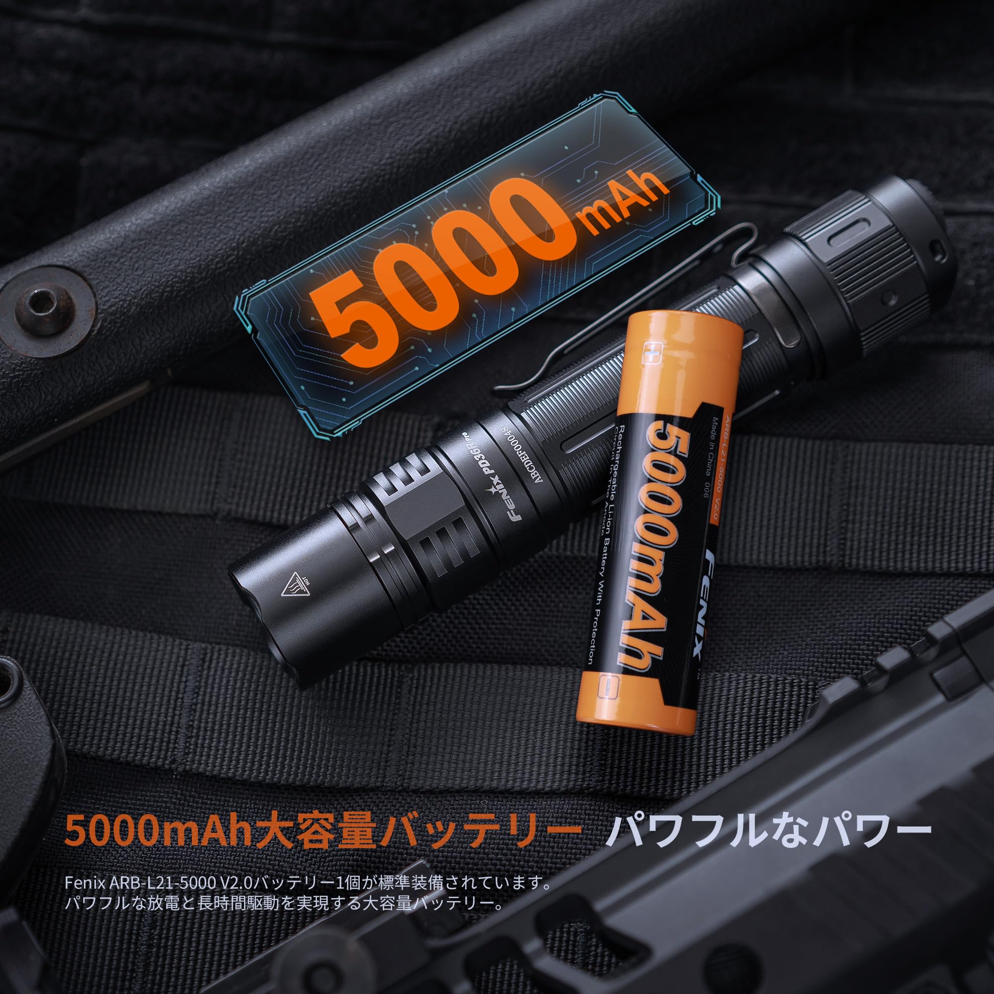 Amazon.co.jp: Fenix PD36R Pro 懐中電灯 ledライト 充電式 2800