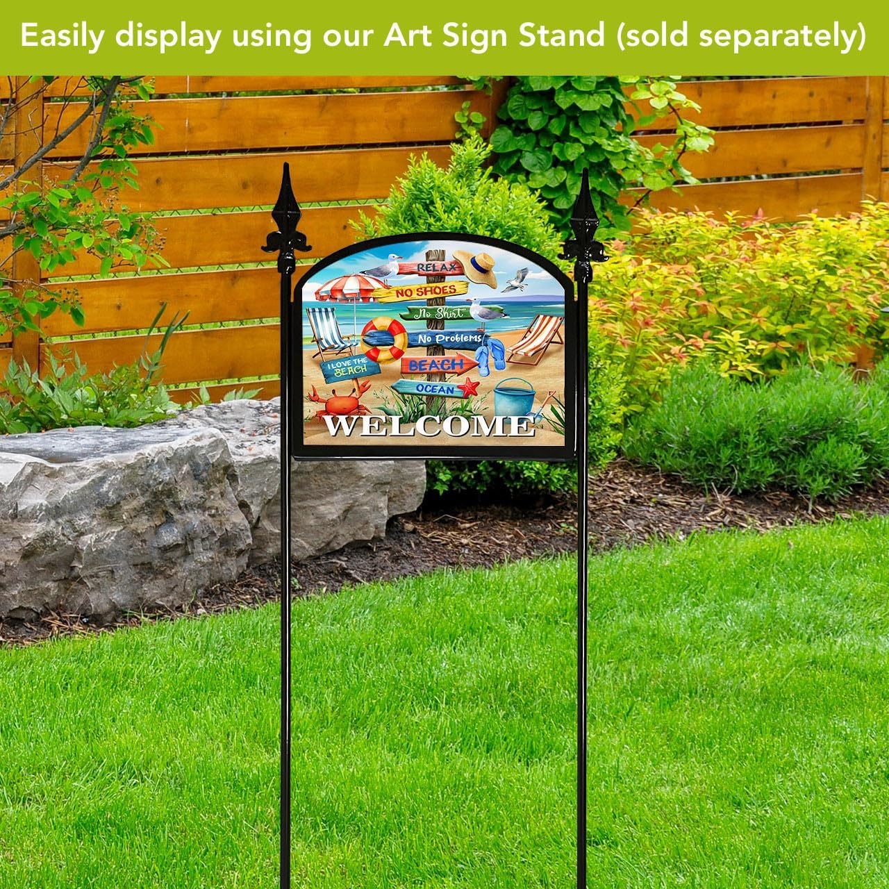 Briarwood Lane Beach Signs Acrylic Art Sign