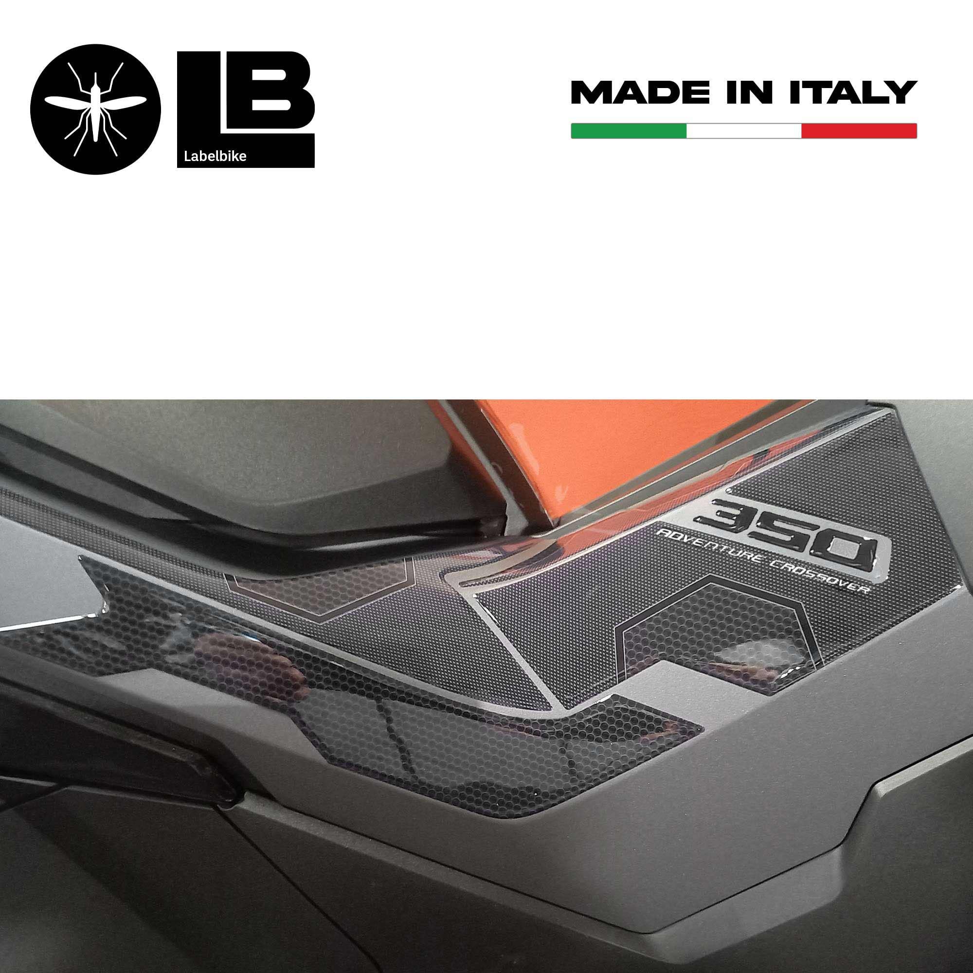LABELBIKE Pegatinas 3D Moto Boomerang Compatible con Honda