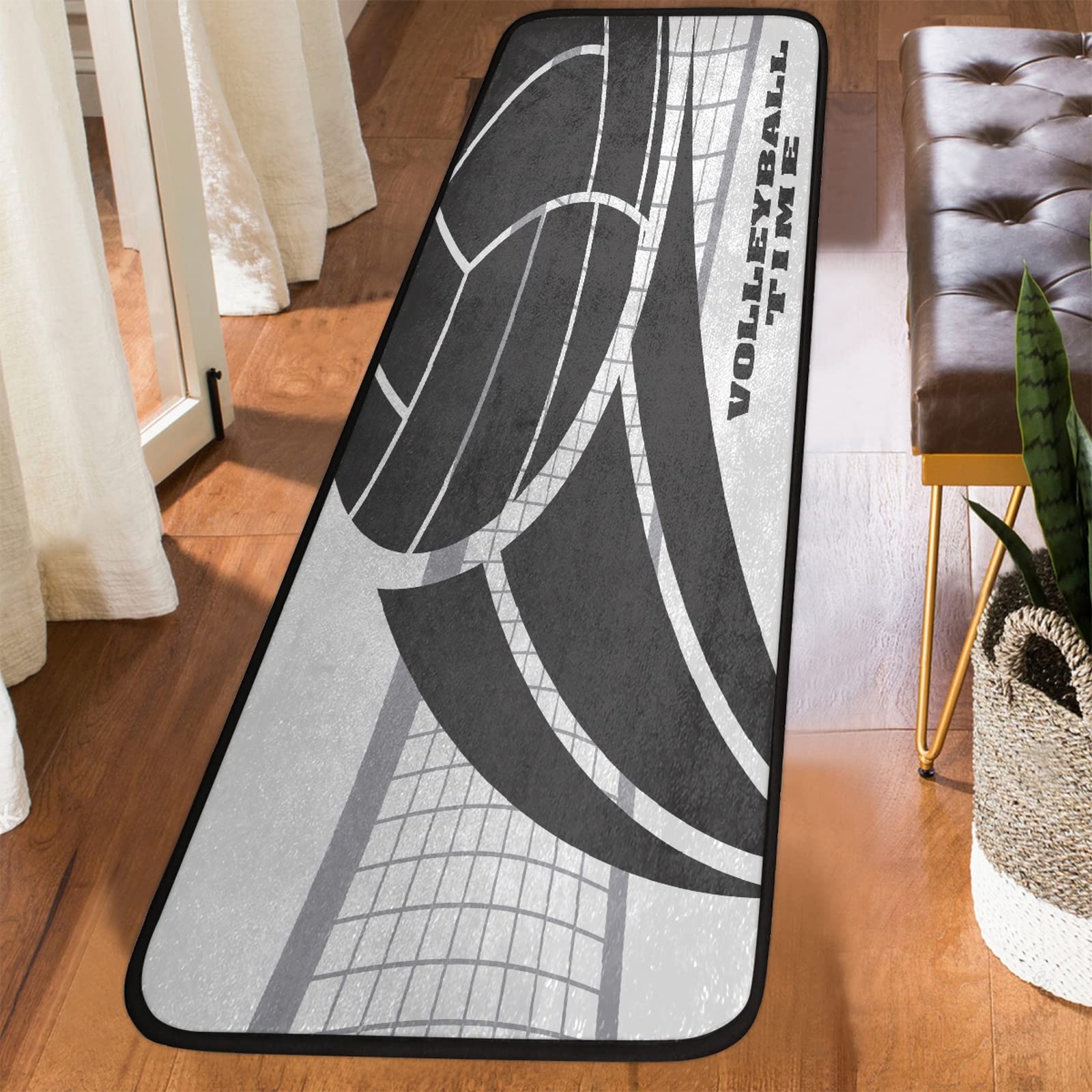 Alfombra de voleibol antideslizante y fácil de limpiar para baño