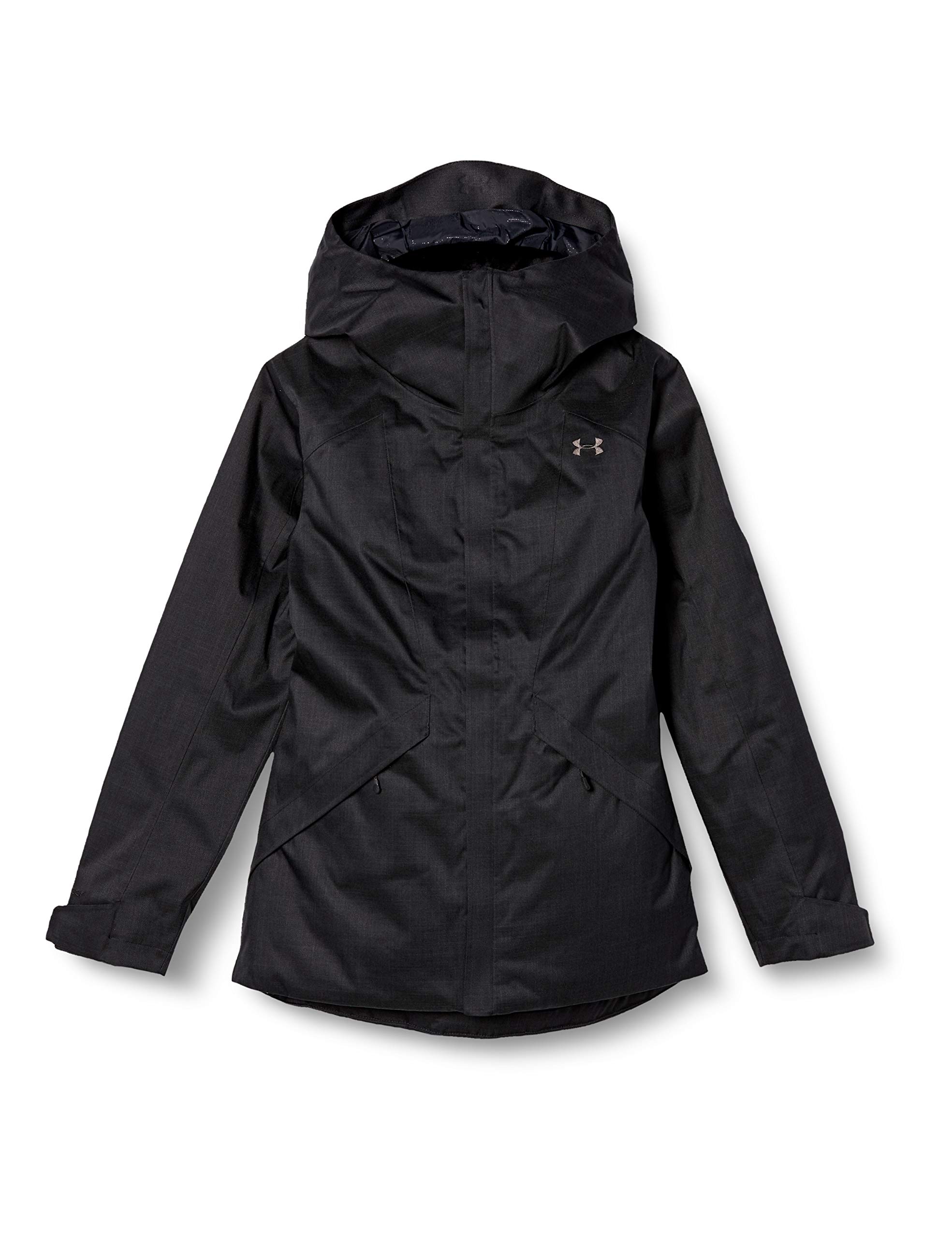 Under Armour Womens OS Good Insulated Jacket Black 001 Charcoal X-Small