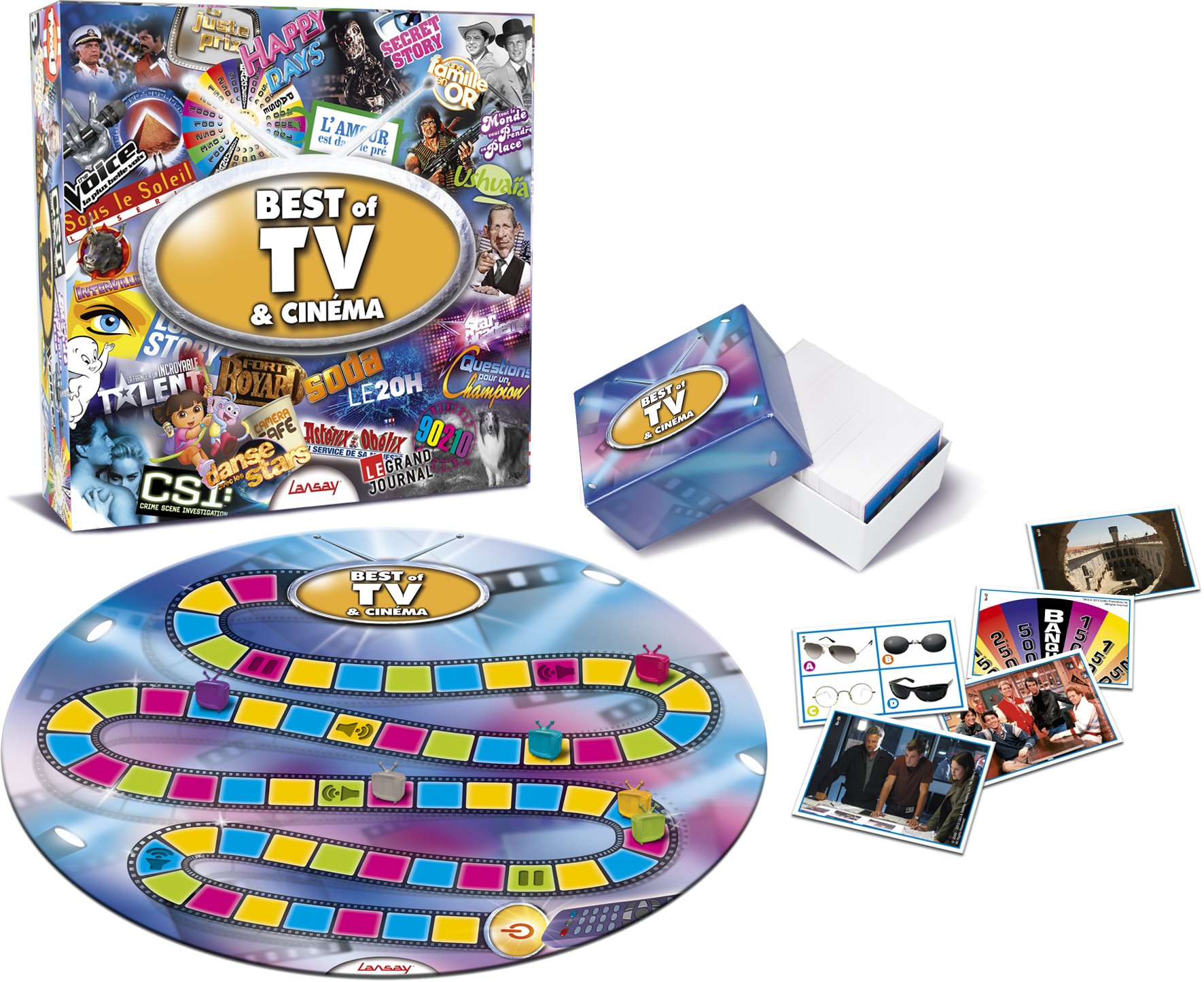 Lansay - 75038 - Jeu de Plateau - Best of TV