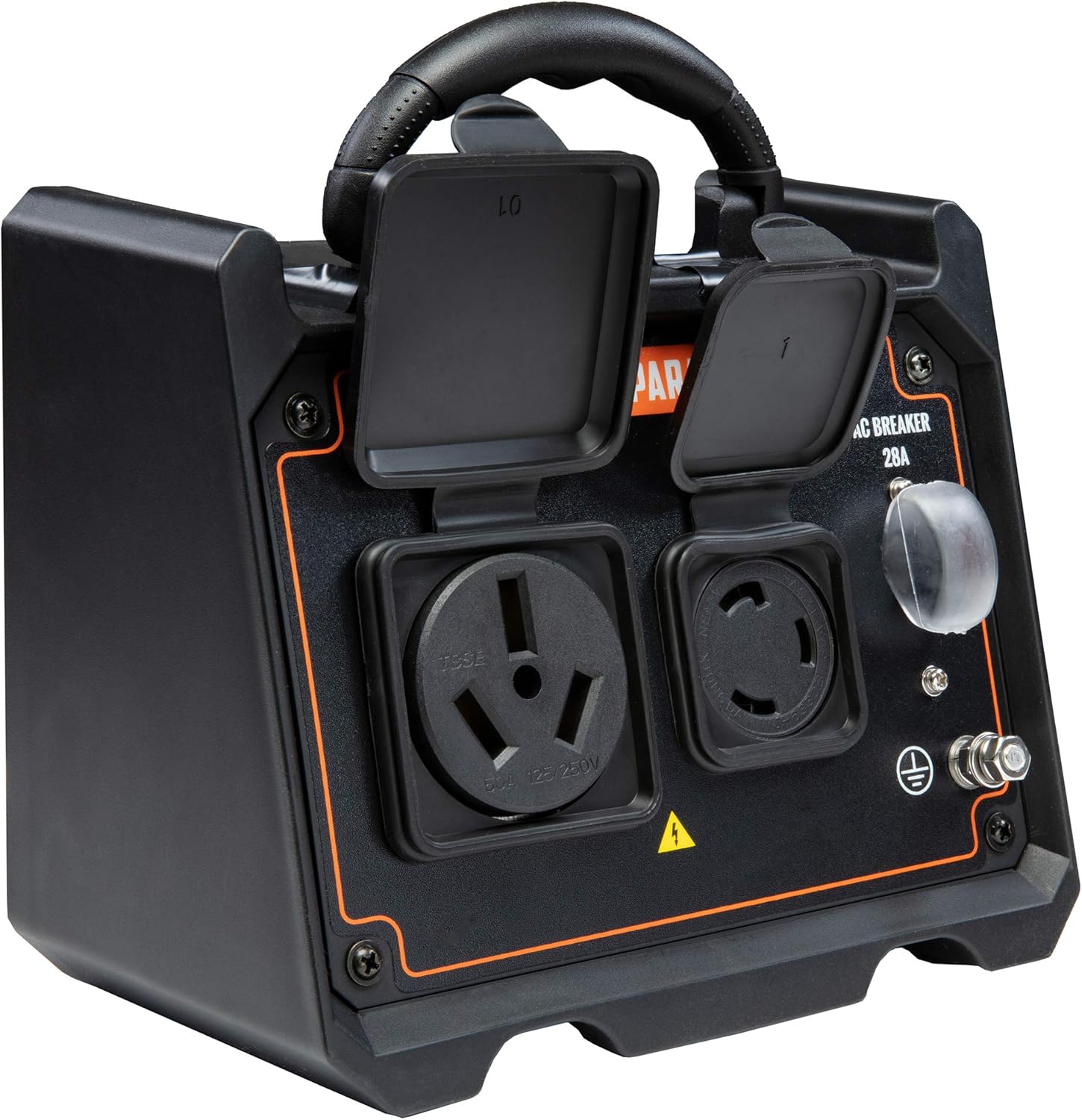 Hike Crew HCIGPRLBX 50-Amp 3400 Watt Parallel Kit for The HCIG2250 Generator, 1 RV 120V Outlet, 1 Twist-Lock 120V Outlet