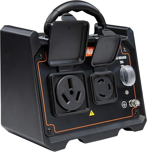 Hike Crew HCIGPRLBX 50-Amp 3400 Watt Parallel Kit for The HCIG2250 Generator, 1 