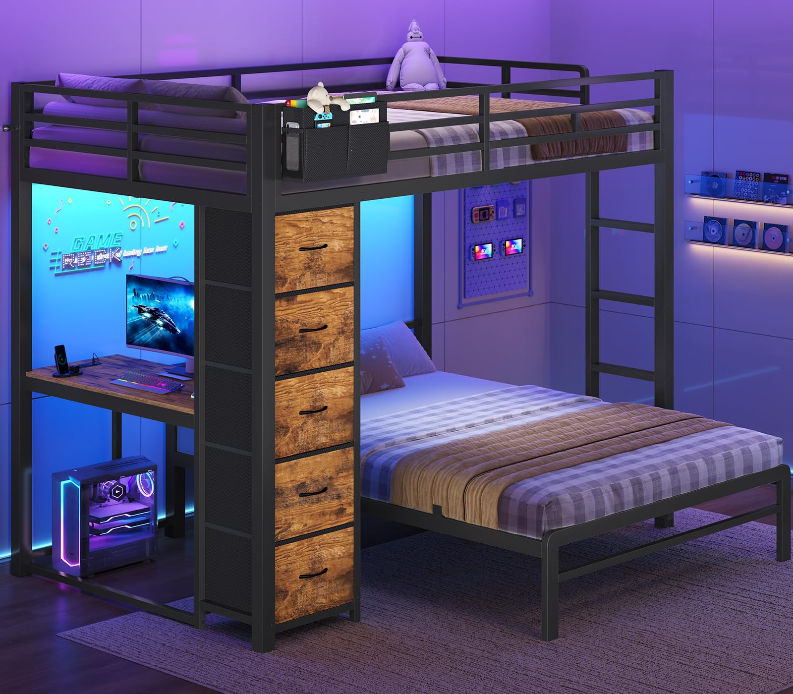 BTHFST Full Desk Bunk