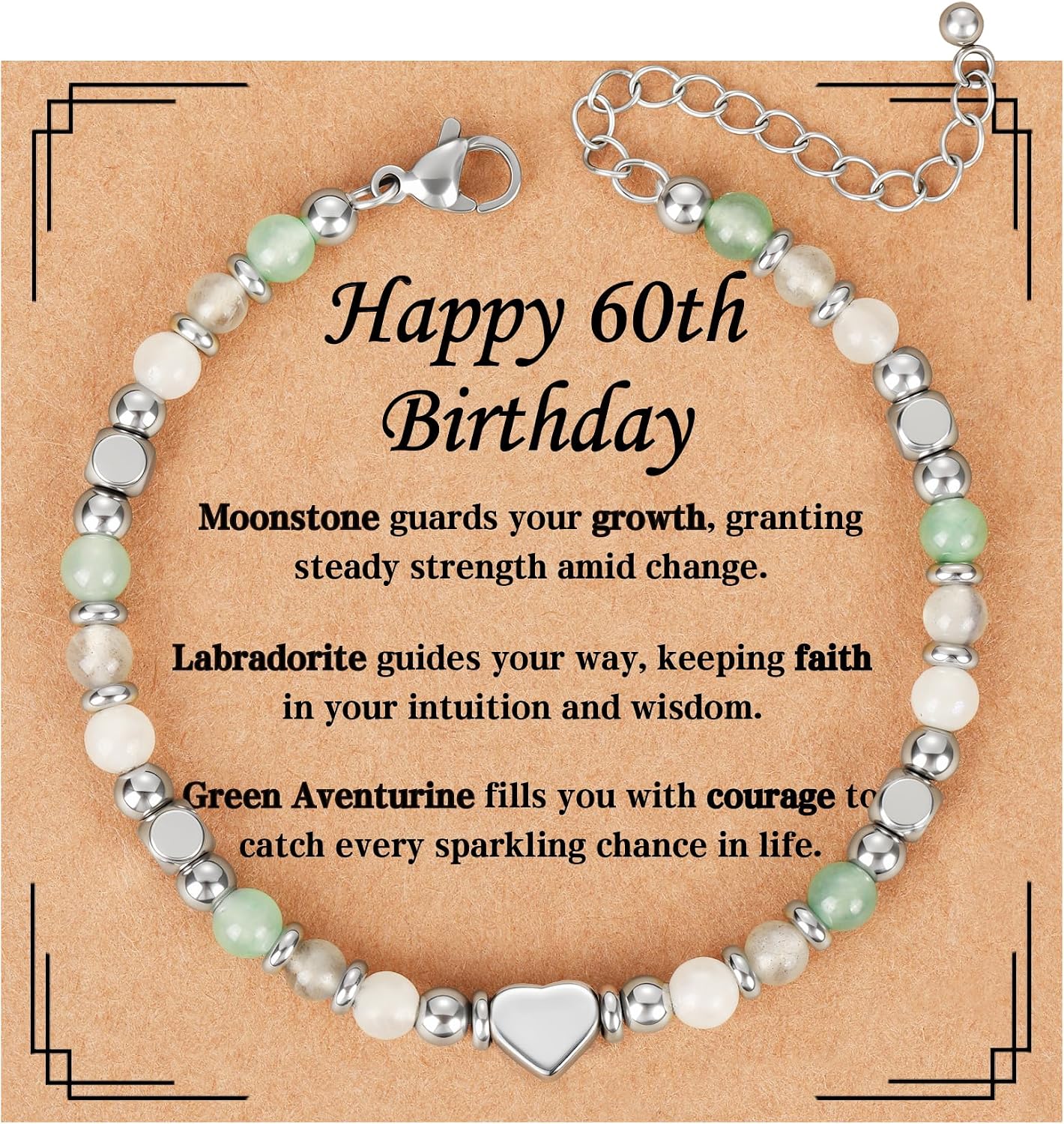 Happy Birthday Gifts for Women, Best Friend Friendship BFF Bestie Sister Bracelets Gifts for Friend Sister Retirement Mom Daughter Wife