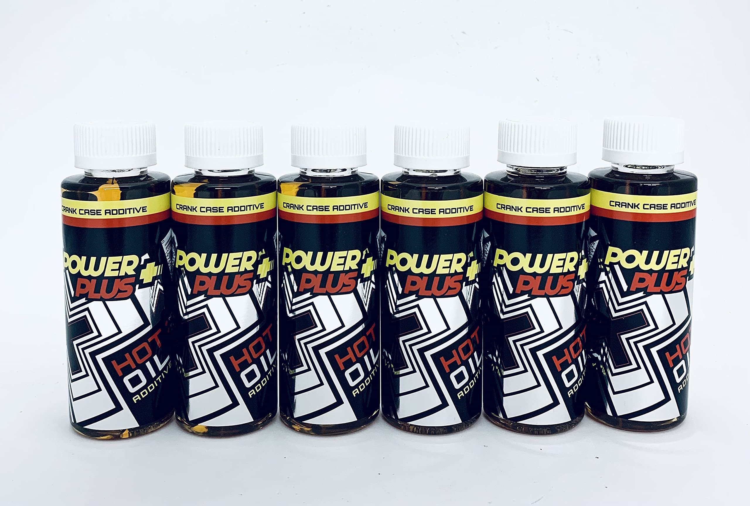 PowerPlus Hot Oil Additive Kart Racing/Midget Racing - Horsepower Booster - 4oz (6 PACK)