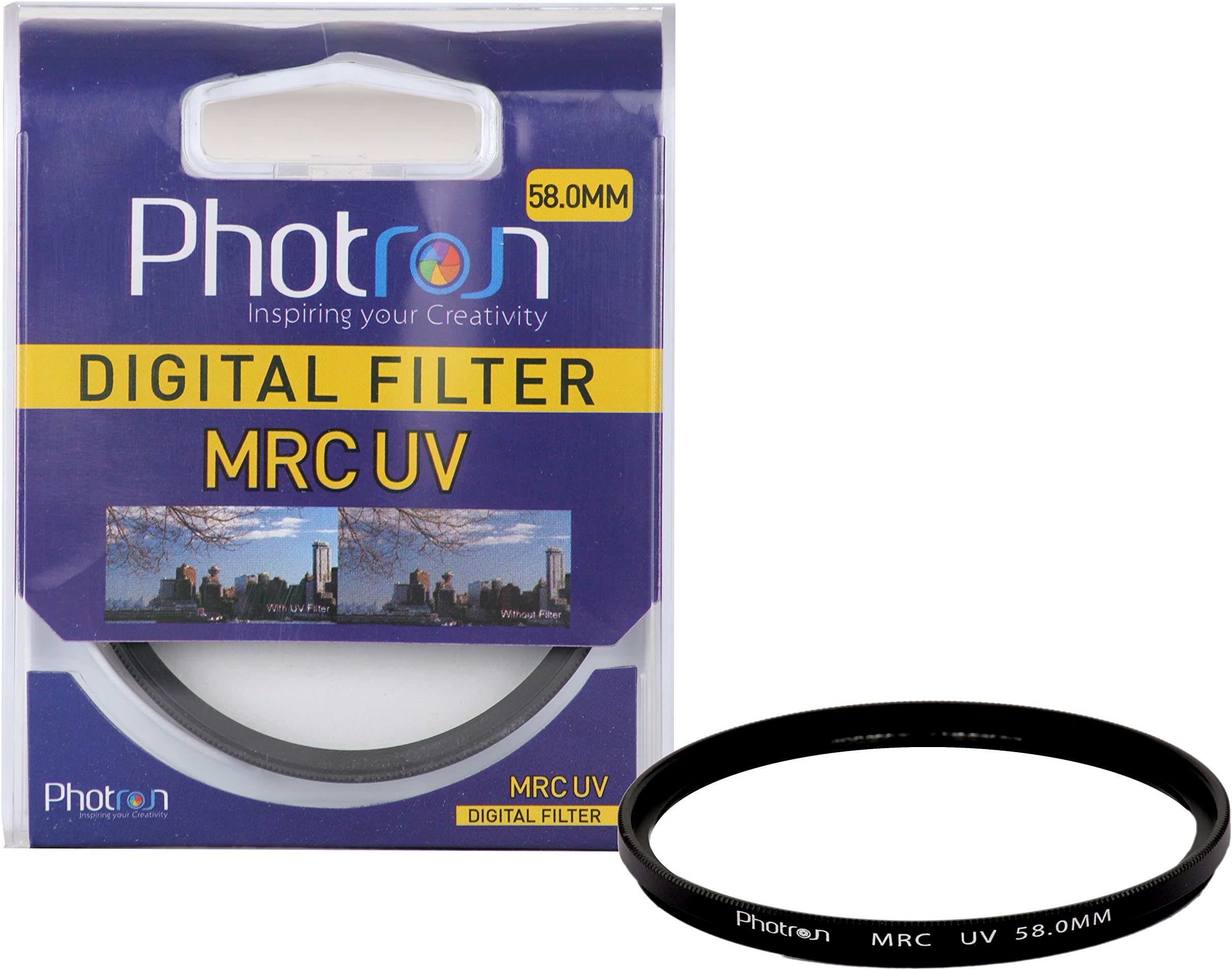 Photron 58mm MRC MC UV Digital Filter Multi Coated for Canon EOS DSLR Camera