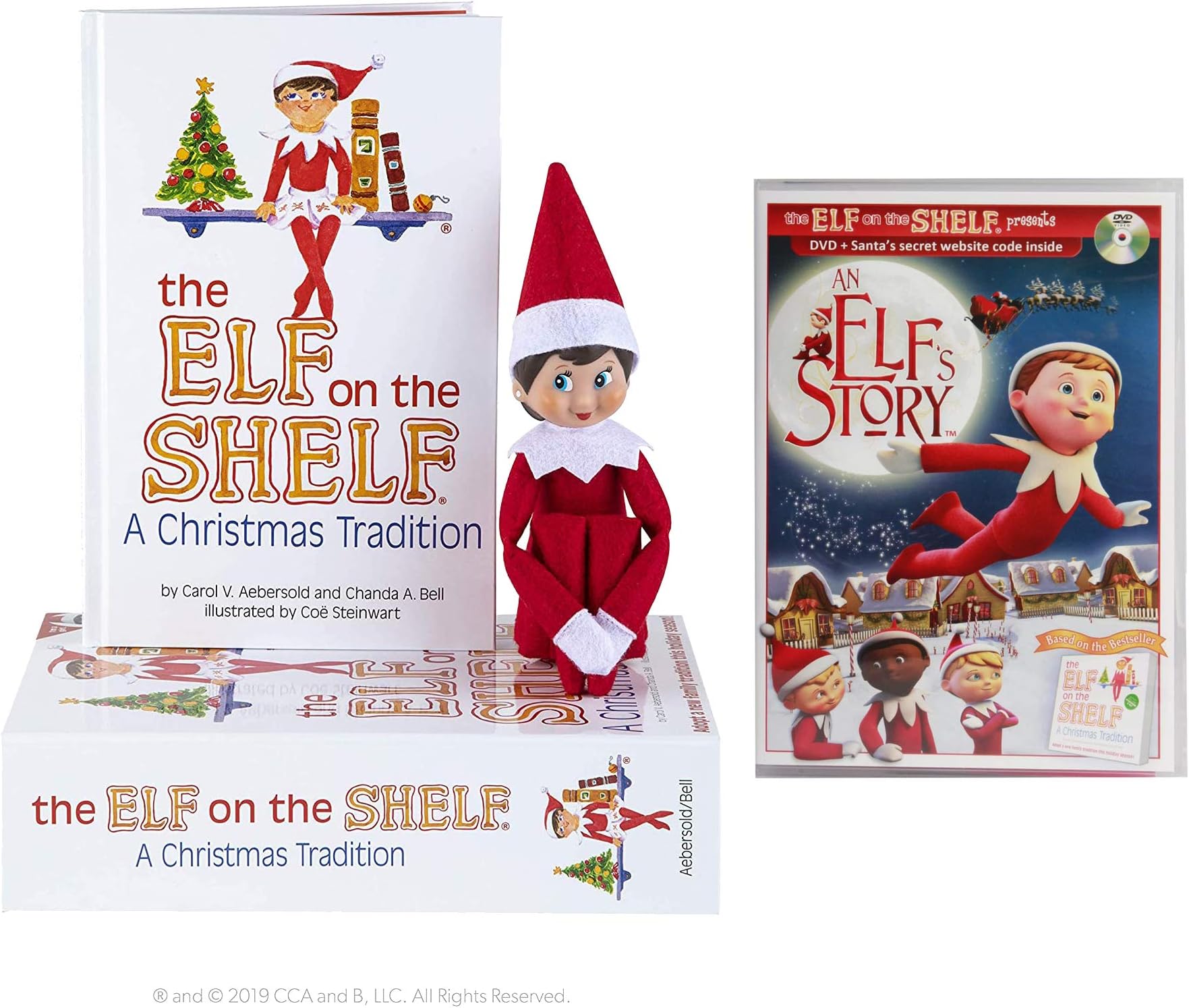 A Christmas Tradition with Blue Eyed Girl North Pole Pixie-Elf Box Set Plus Bonus an Elf Story DVD [Multi-Item Bundle]