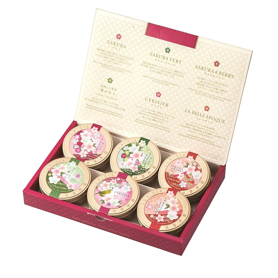 チュニジア  28枚セット Amazon.co.jp: LUPICIA (ルピシア) 2022 春 ﾌﾟﾁ缶TBｾｯﾄ 6種 (ｻｸﾗ