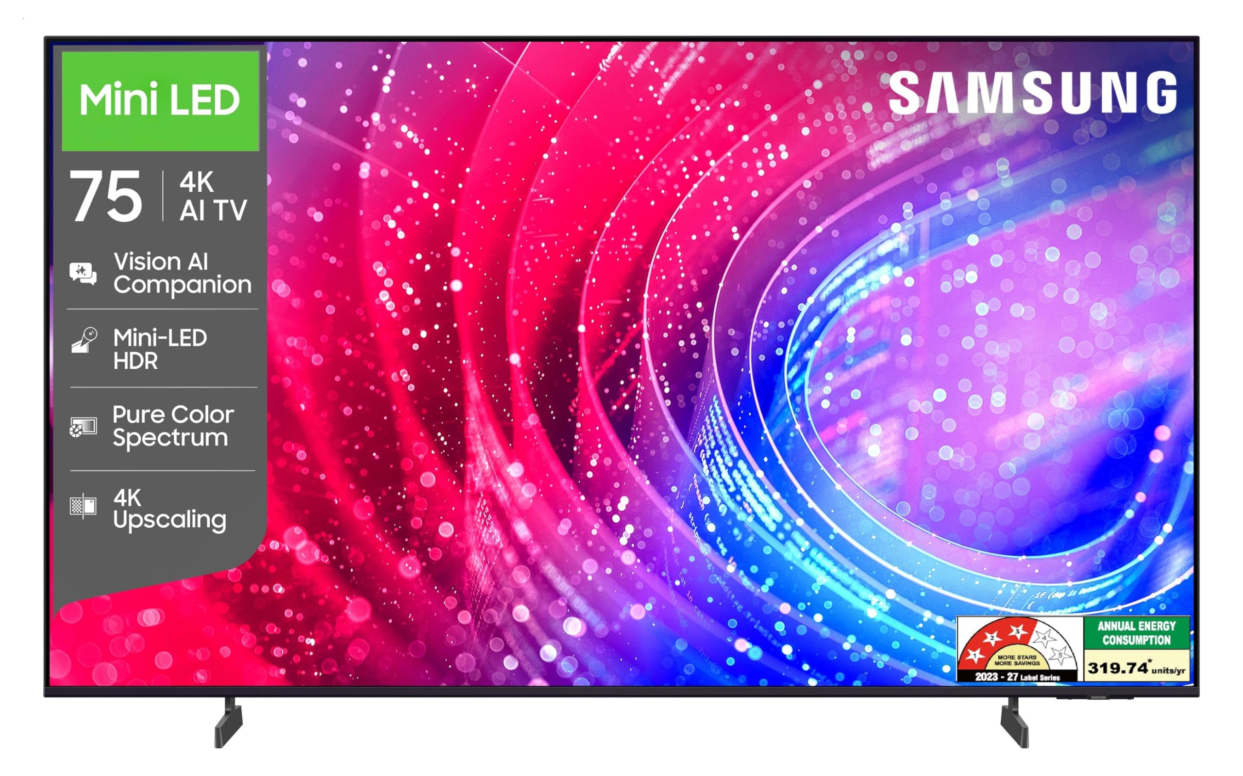 Samsung 75 inches 4K Mini LED Samsung Vision AI Smart TV UA75M2EHAULXL-image-30