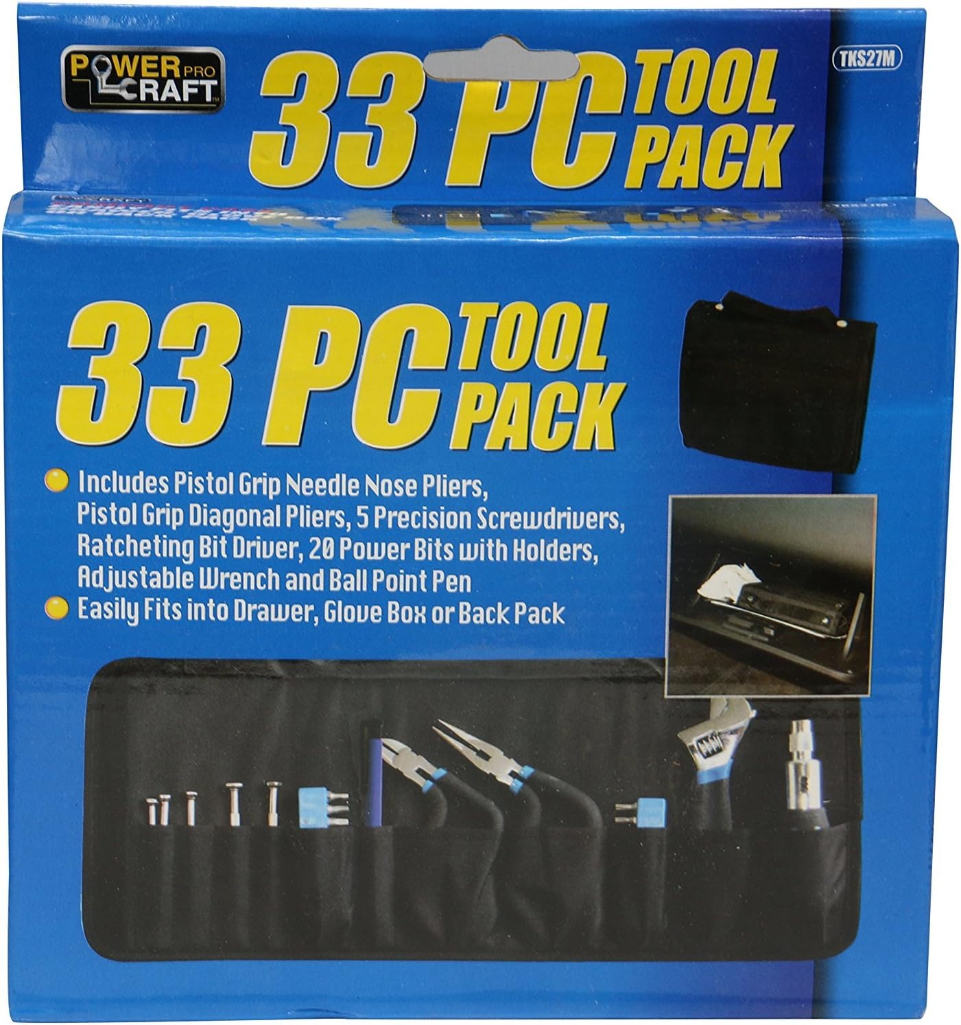 Power Craft 33 PC Tool Pack