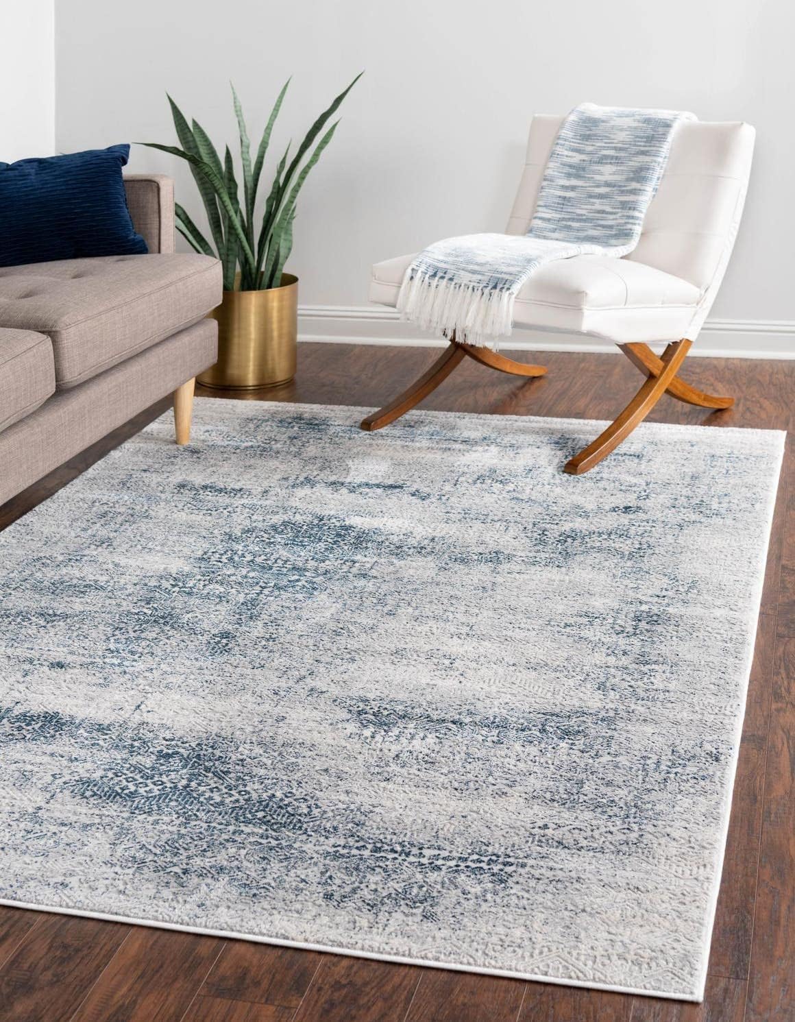 Finsbury Collection Rug 9' x 12' Blue Medium Rug