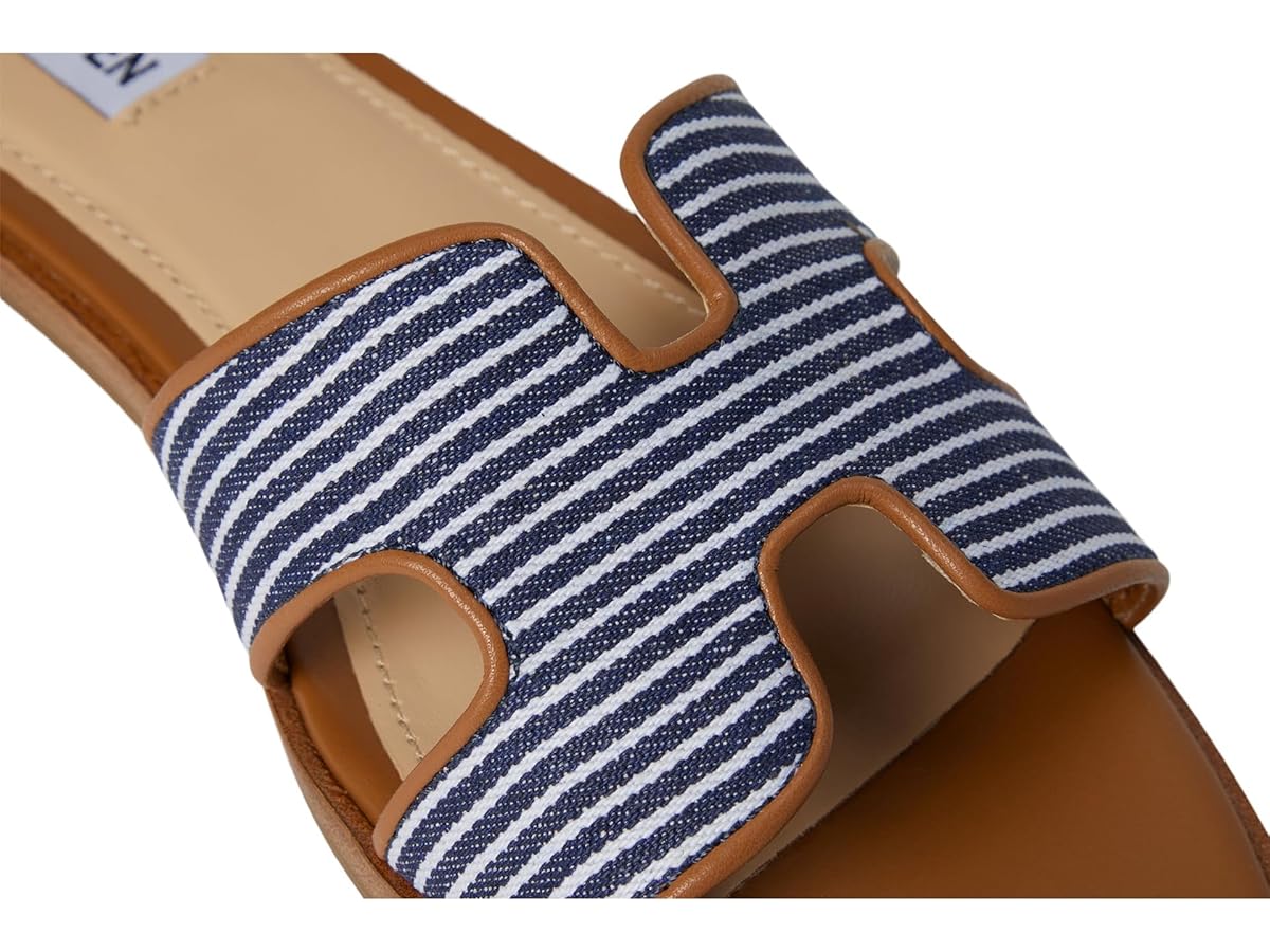Amazon | Steve Madden レディース Hadyn サンダル, ネイビー
