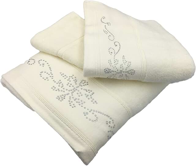 Amazon.co.uk diamante towels