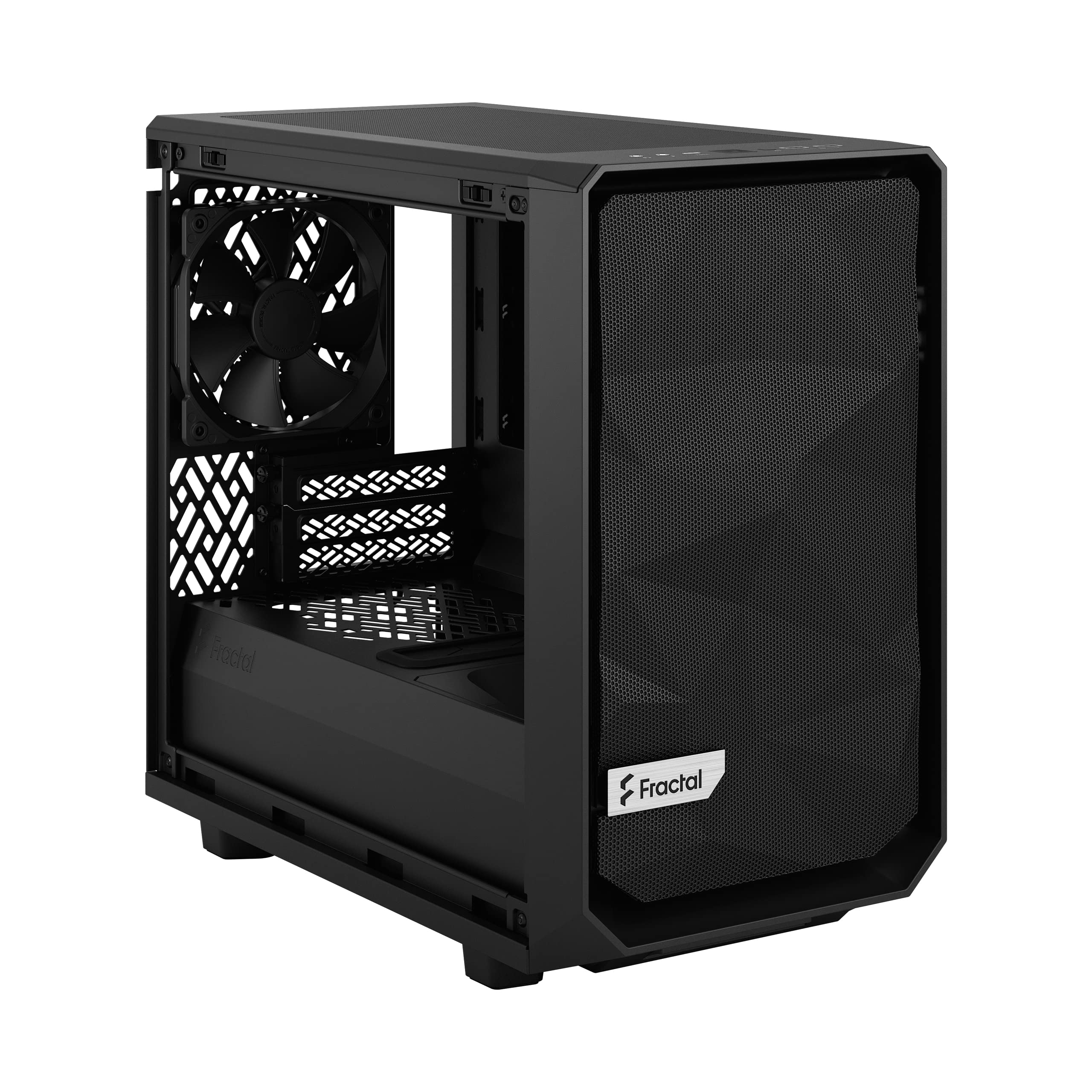 Fractal Design Meshify 2 Nano Black, Tempered Glass Dark Tint