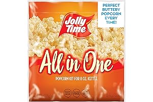 Snacktastic JOLLY TIME All in One Popcorn Kit for Portable Movie Nights